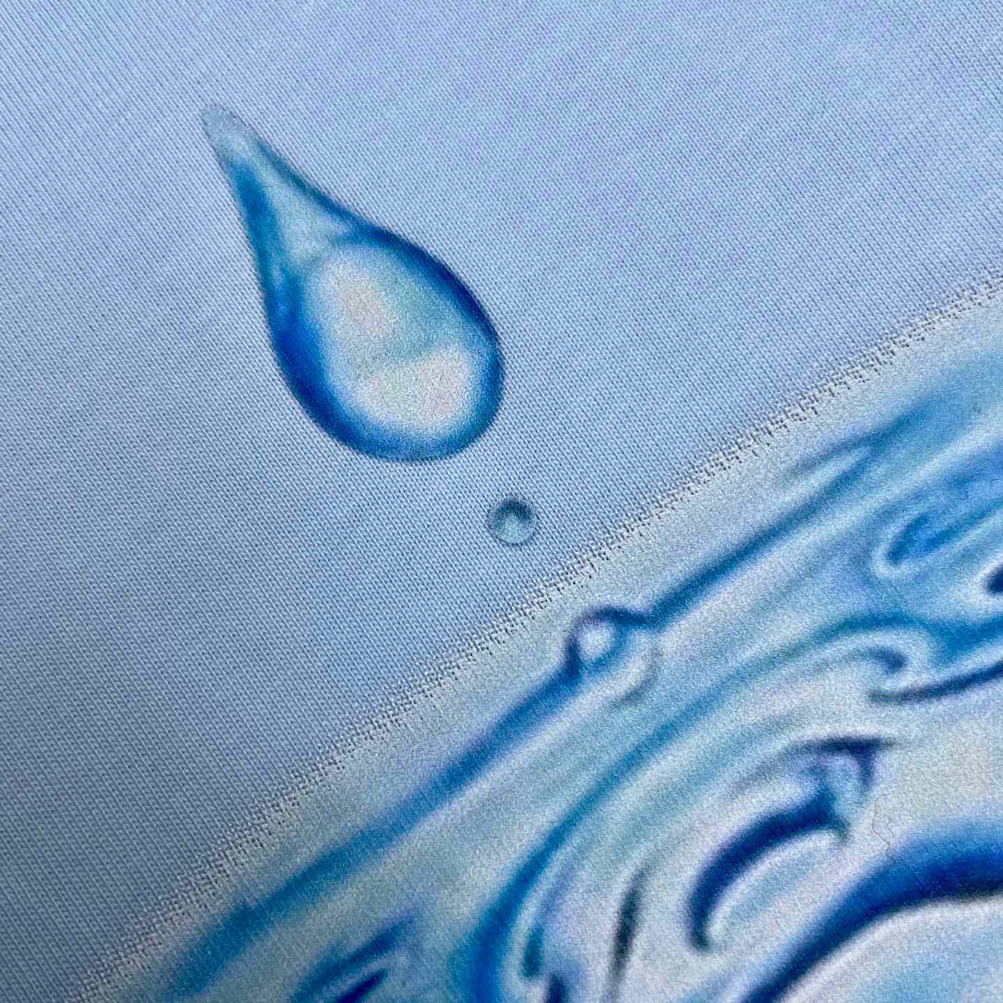 Casablanca DRIP LOGO SHORT SLEEVE T‑SHIRT C1129 - DopestKickz