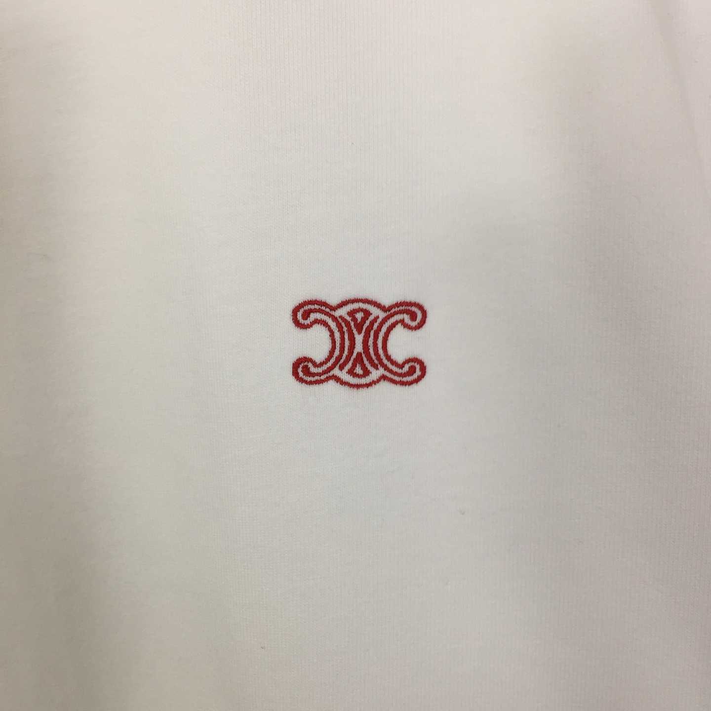 Celine Loose T-shirt In Cotton Jersey - DopestKickz