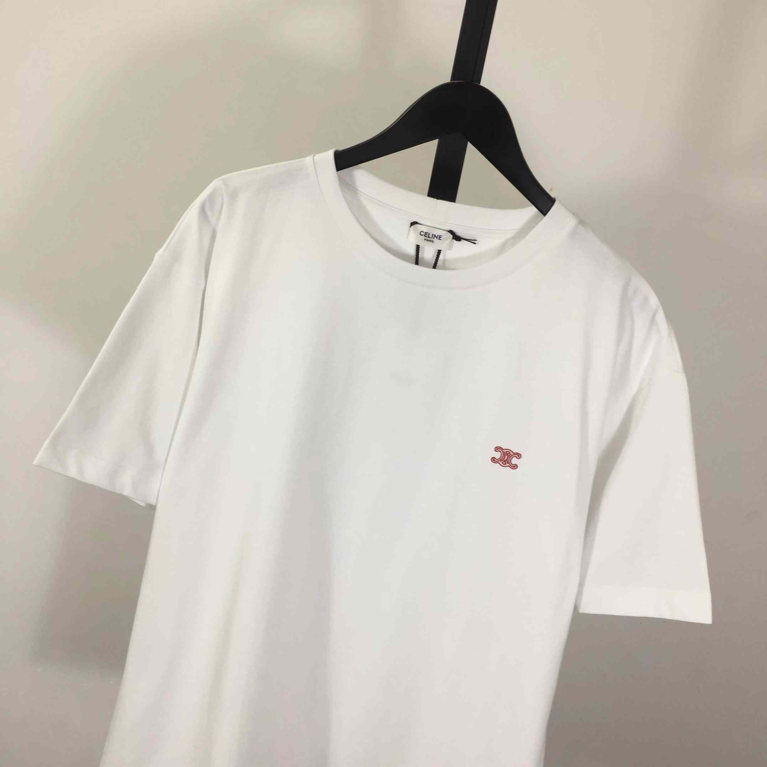 Celine Loose T-shirt In Cotton Jersey - DopestKickz