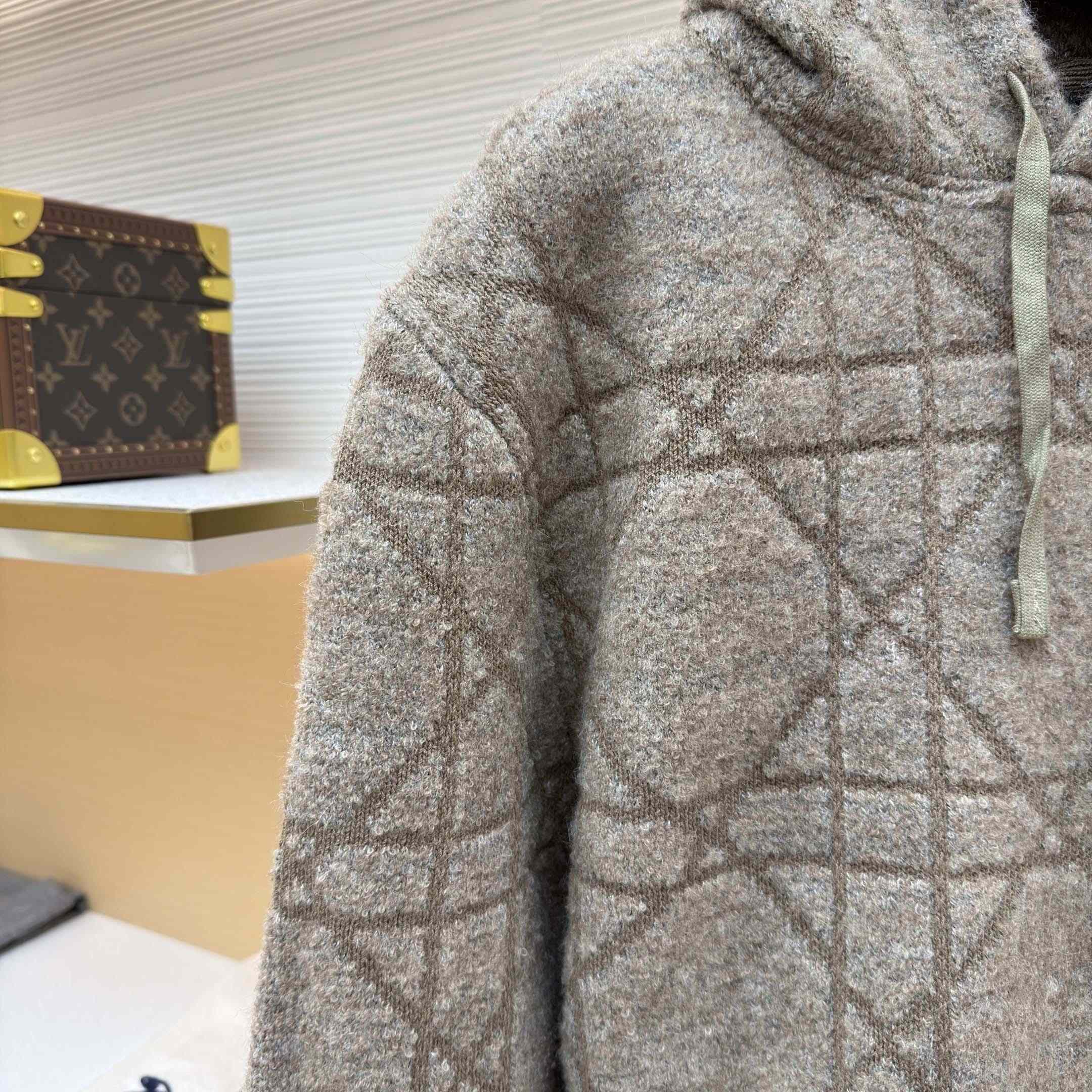 Dior Cannage Hooded Sweatshirt  - DopestKickz