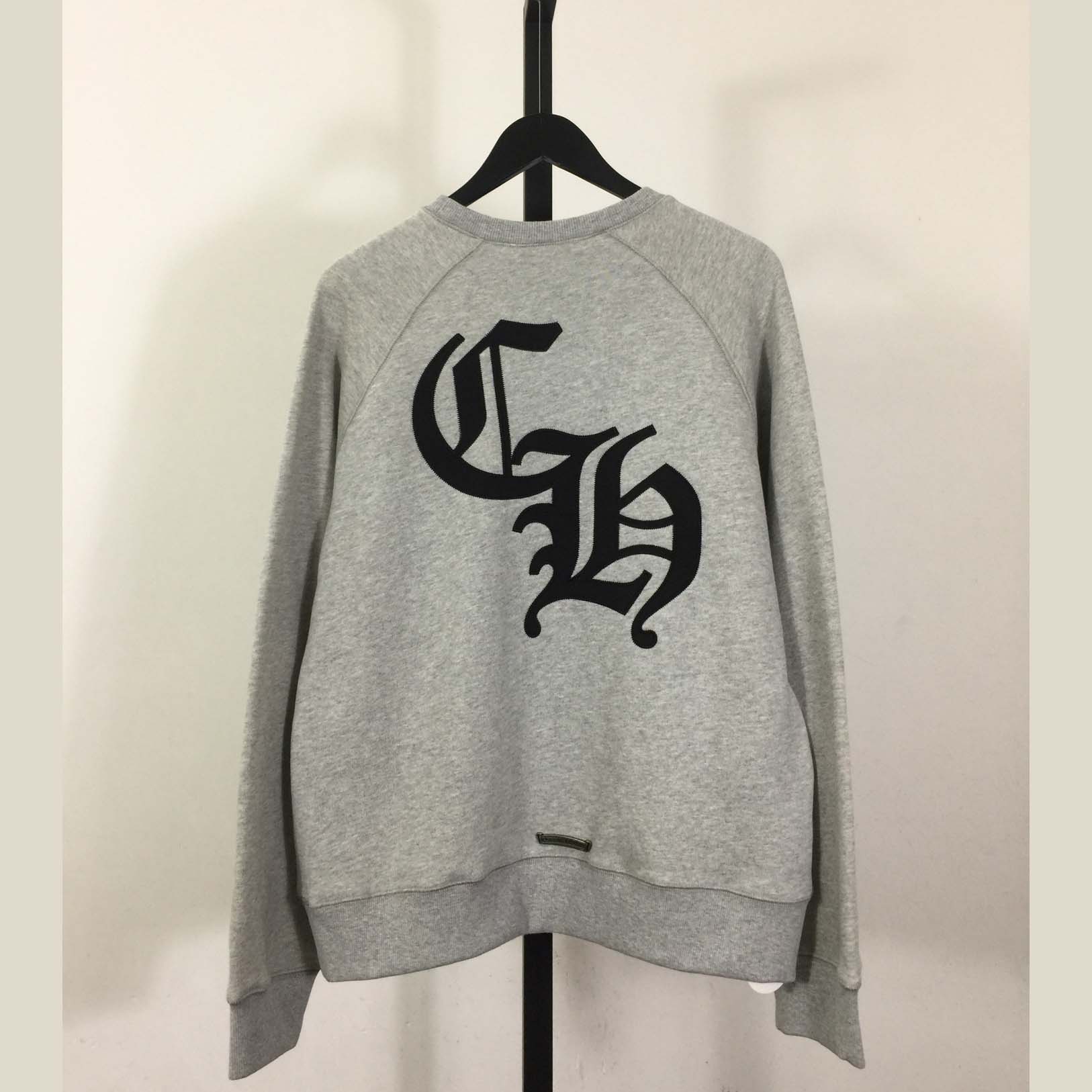 Chrome Hearts Cemetery Cross Crew-neck Sweatshirt - DopestKickz