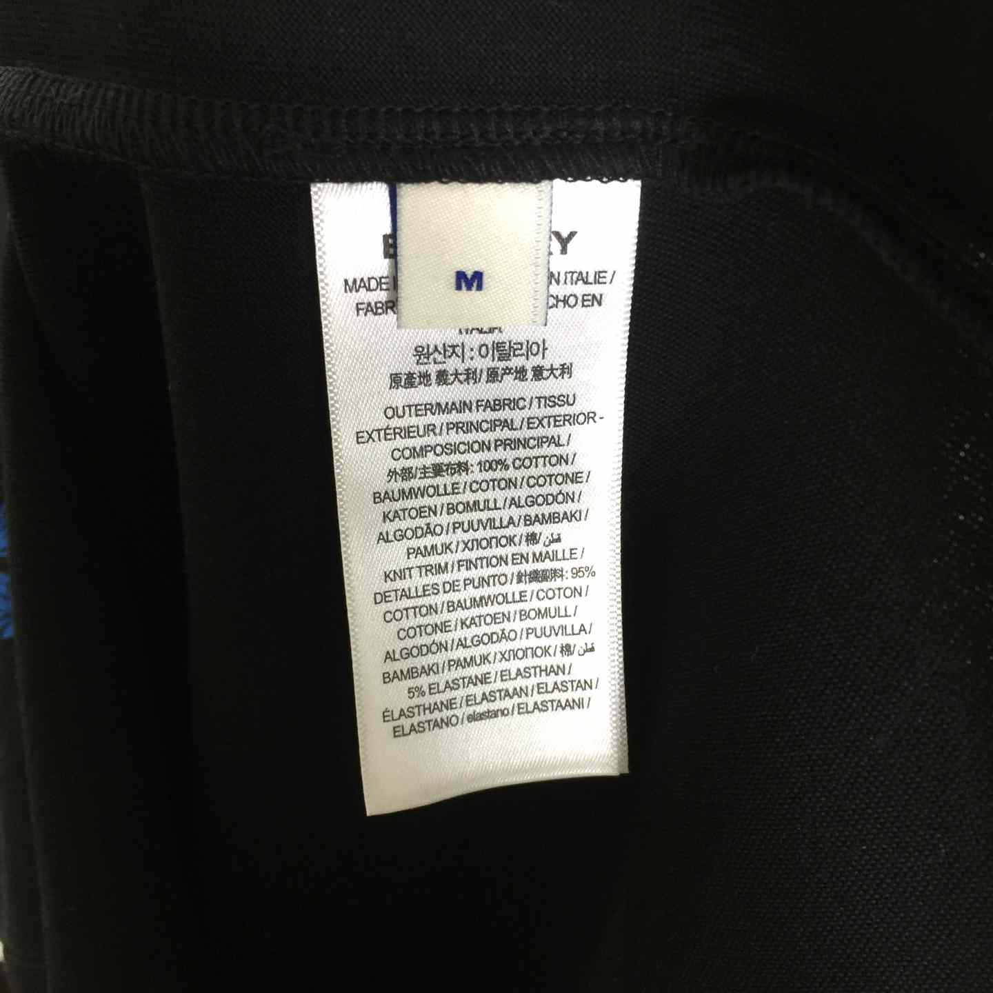 Burberry Logo Cotton T-shirt - DopestKickz