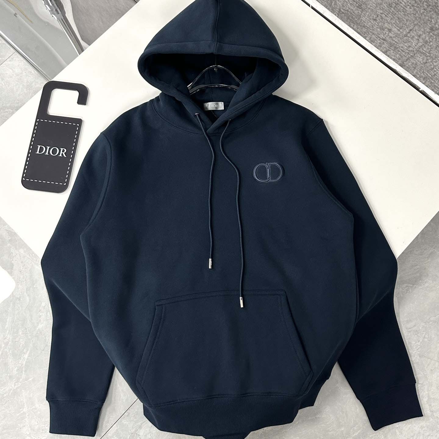 Dior CD Icon Cotton Hooded Sweatshirt - DopestKickz