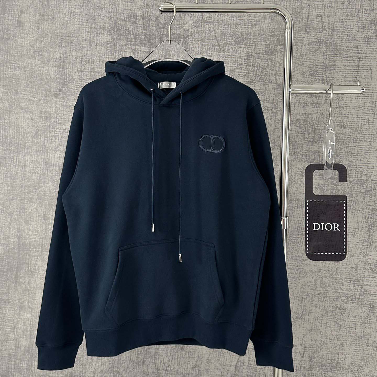 Dior CD Icon Cotton Hooded Sweatshirt - DopestKickz