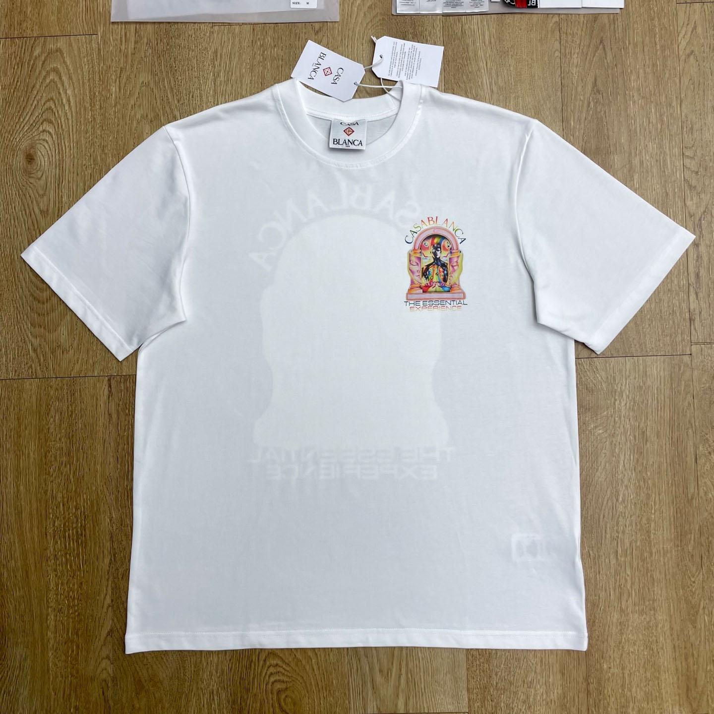 Casablanca Essential Experience printed cotton T-shirt  C1114 - DopestKickz