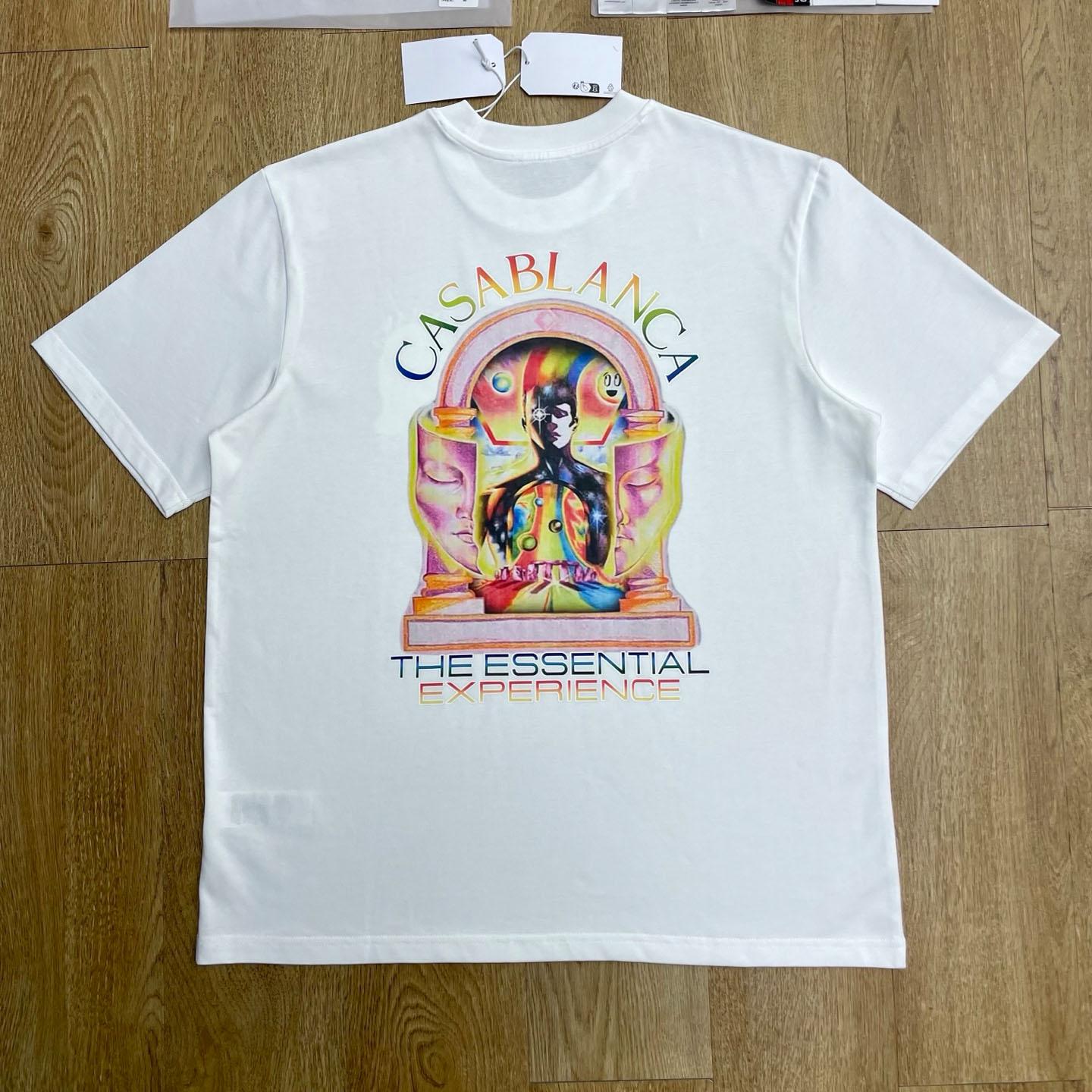 Casablanca Essential Experience printed cotton T-shirt  C1114 - DopestKickz