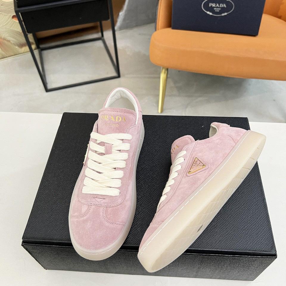 Prada Lane Suede Sneakers - DopestKickz
