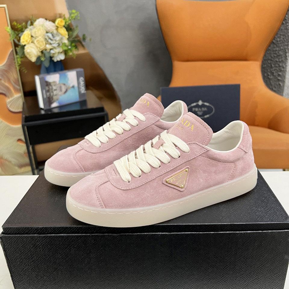 Prada Lane Suede Sneakers - DopestKickz