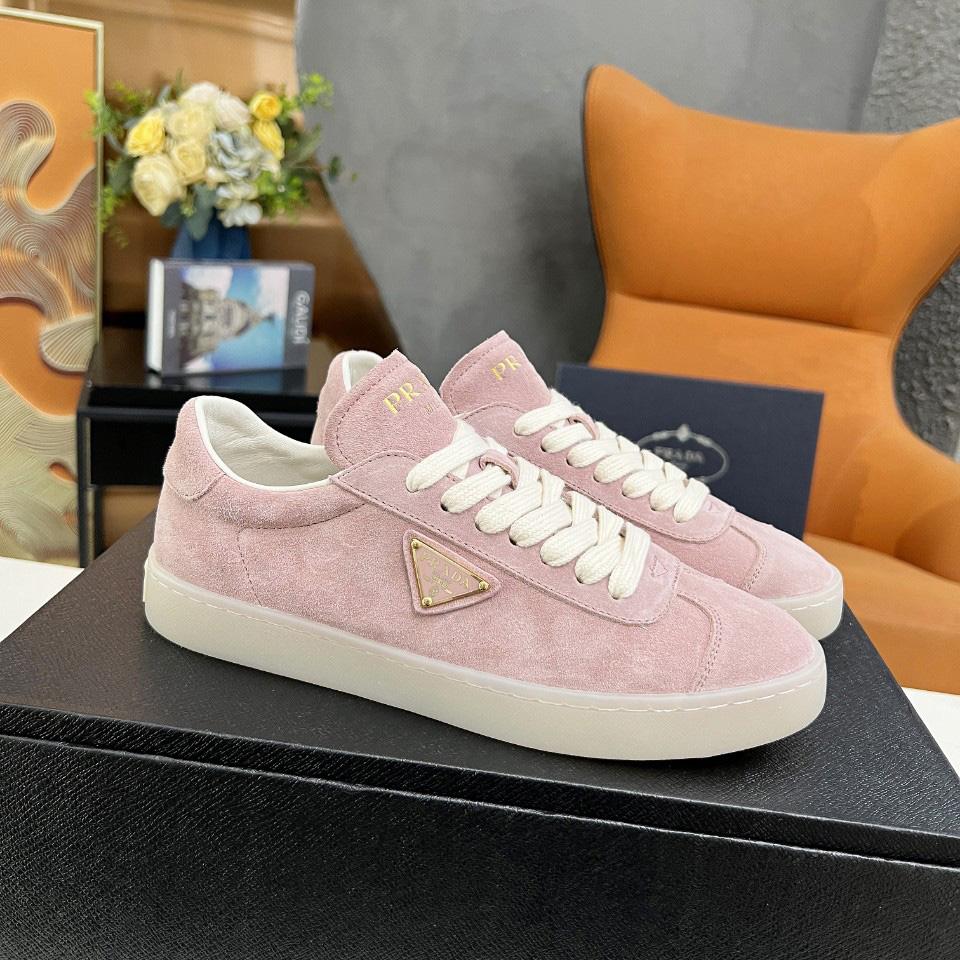 Prada Lane Suede Sneakers - DopestKickz