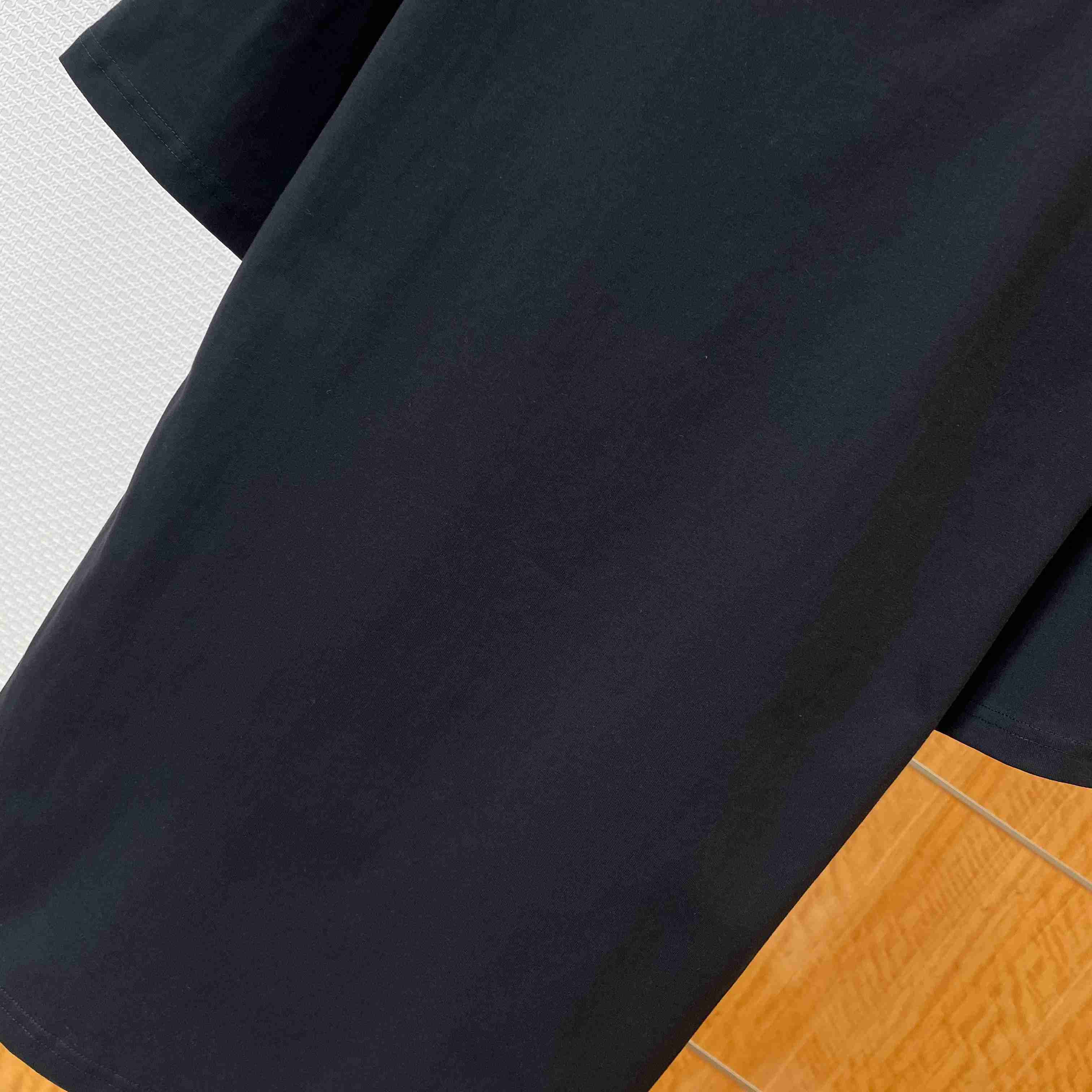 Dior T-Shirt with Dior Embroidery Black - DopestKickz