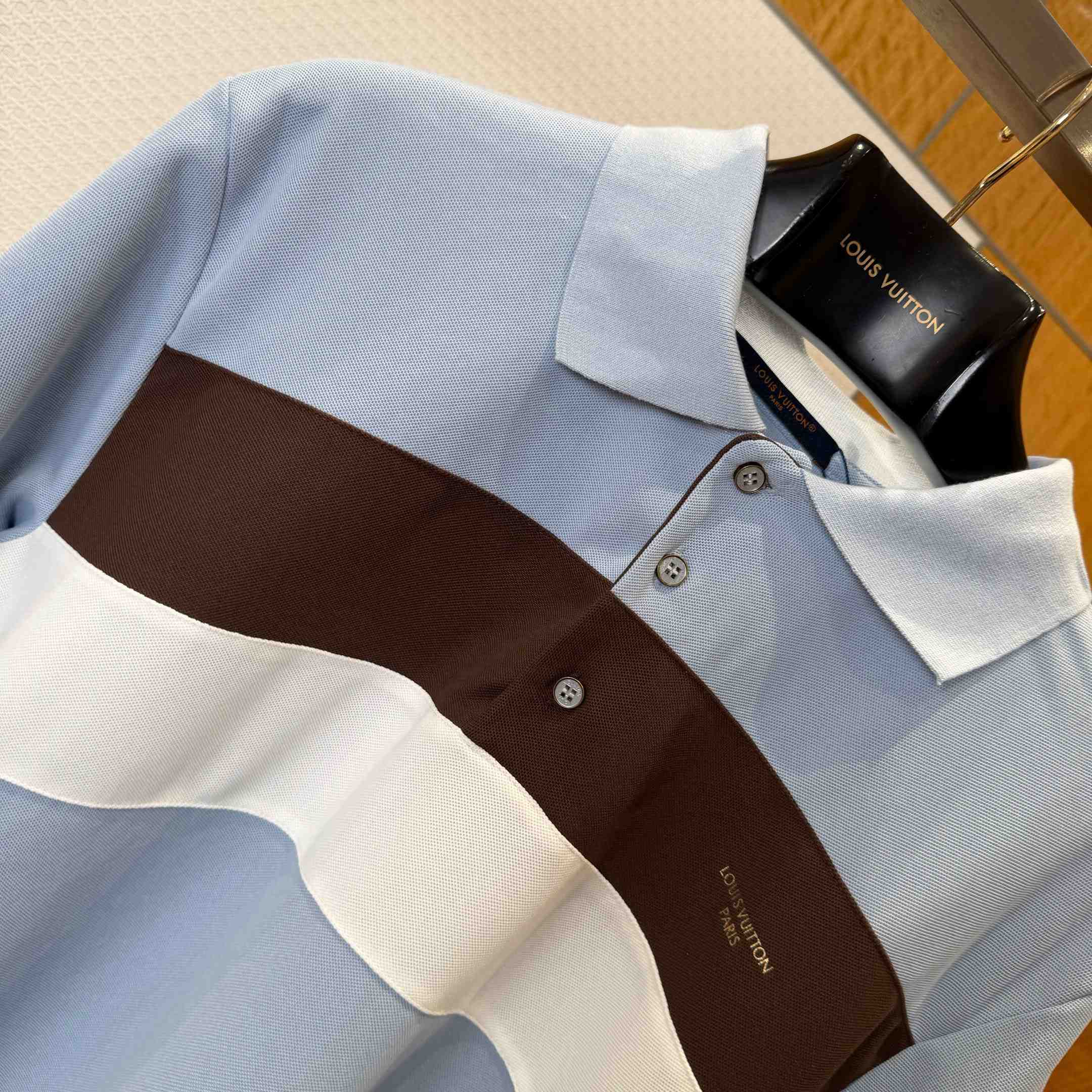 Louis Vuitton Short-Sleeved Polo Shirt - DopestKickz