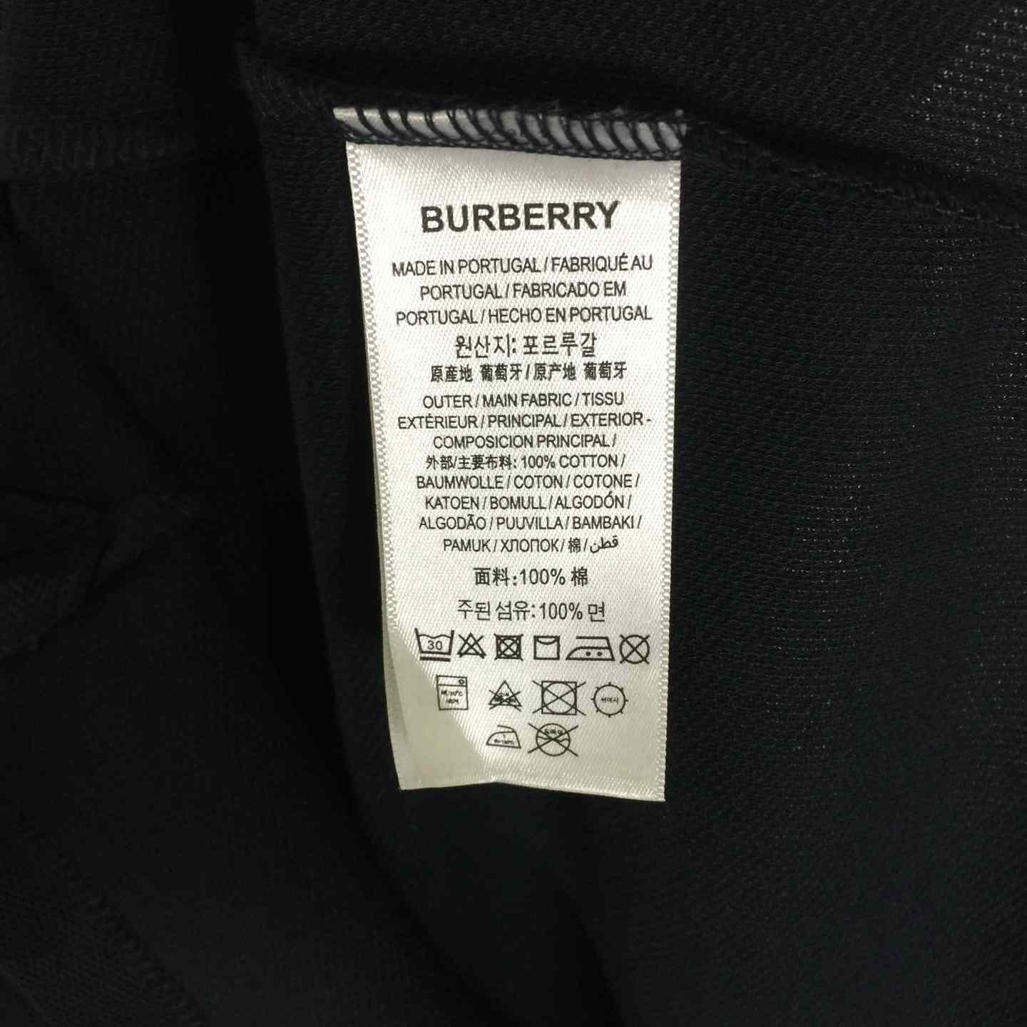 Burberry Cotton Polo Shirt - DopestKickz