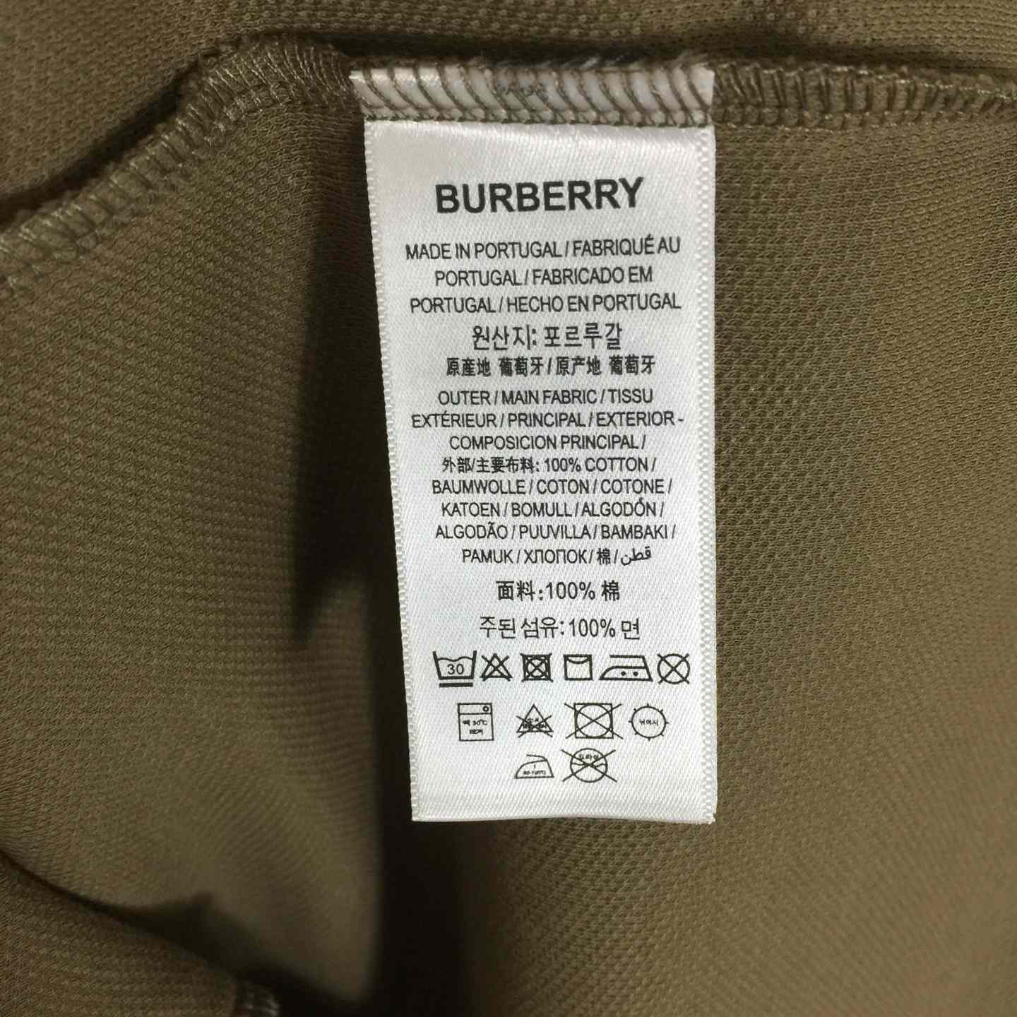 Burberry Cotton Polo Shirt - DopestKickz