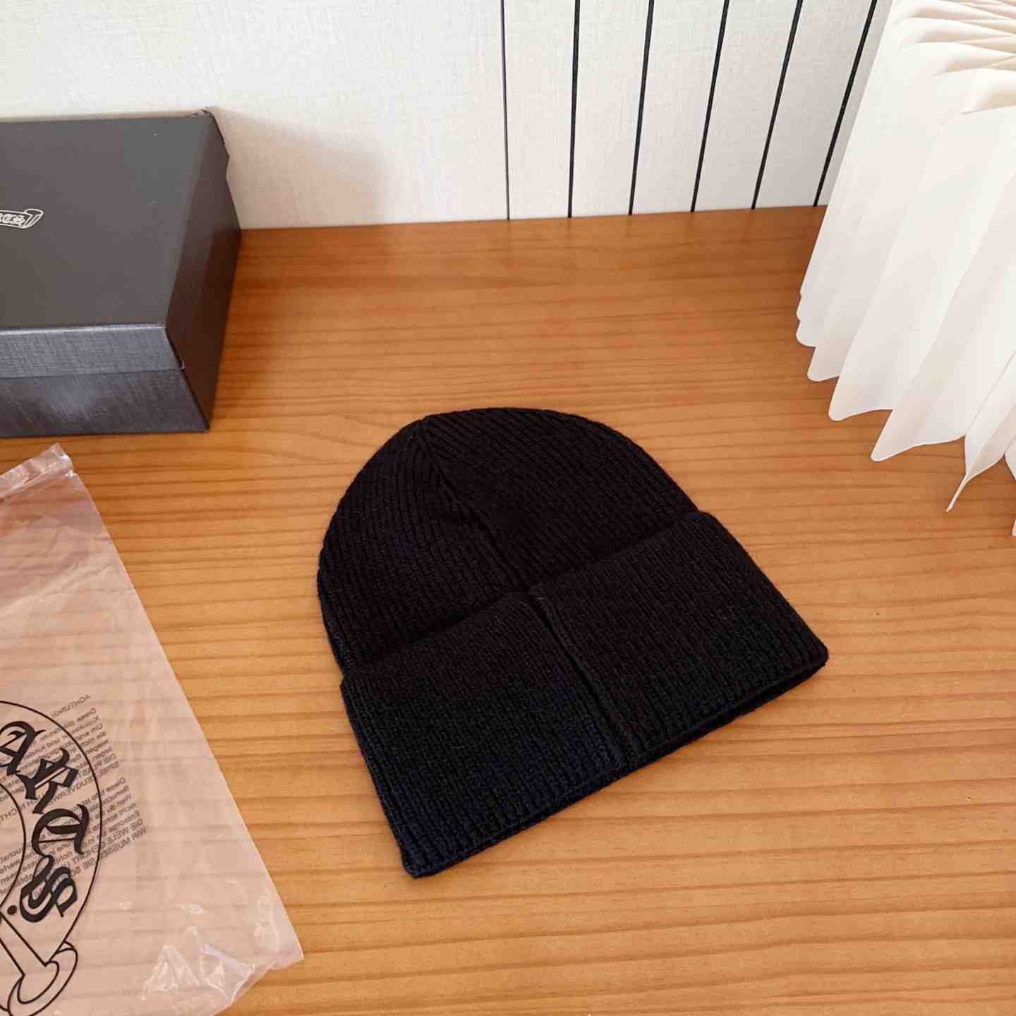 Chrome Heart Beanie Black - DopestKickz