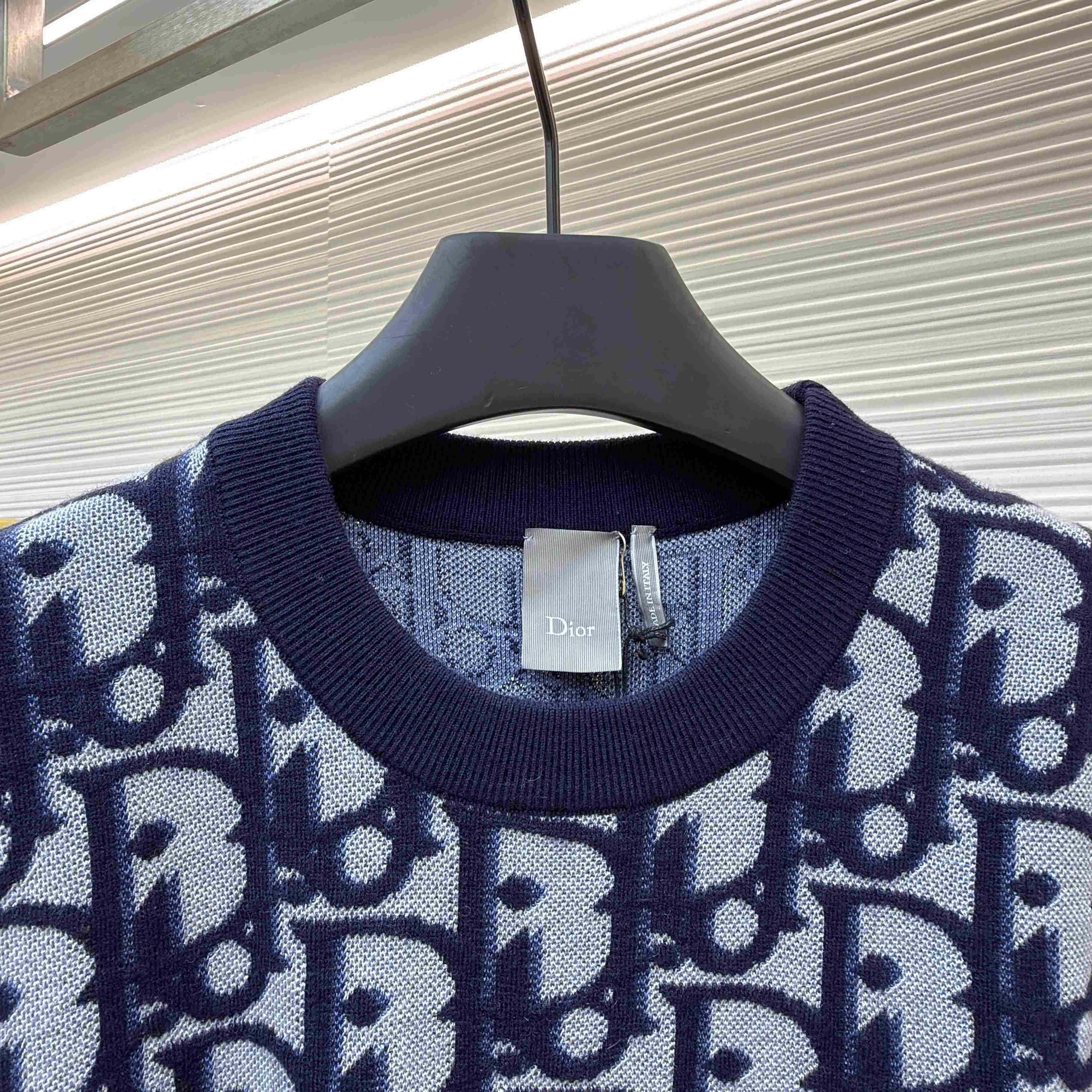 Dior Oblique Sweater  - DopestKickz