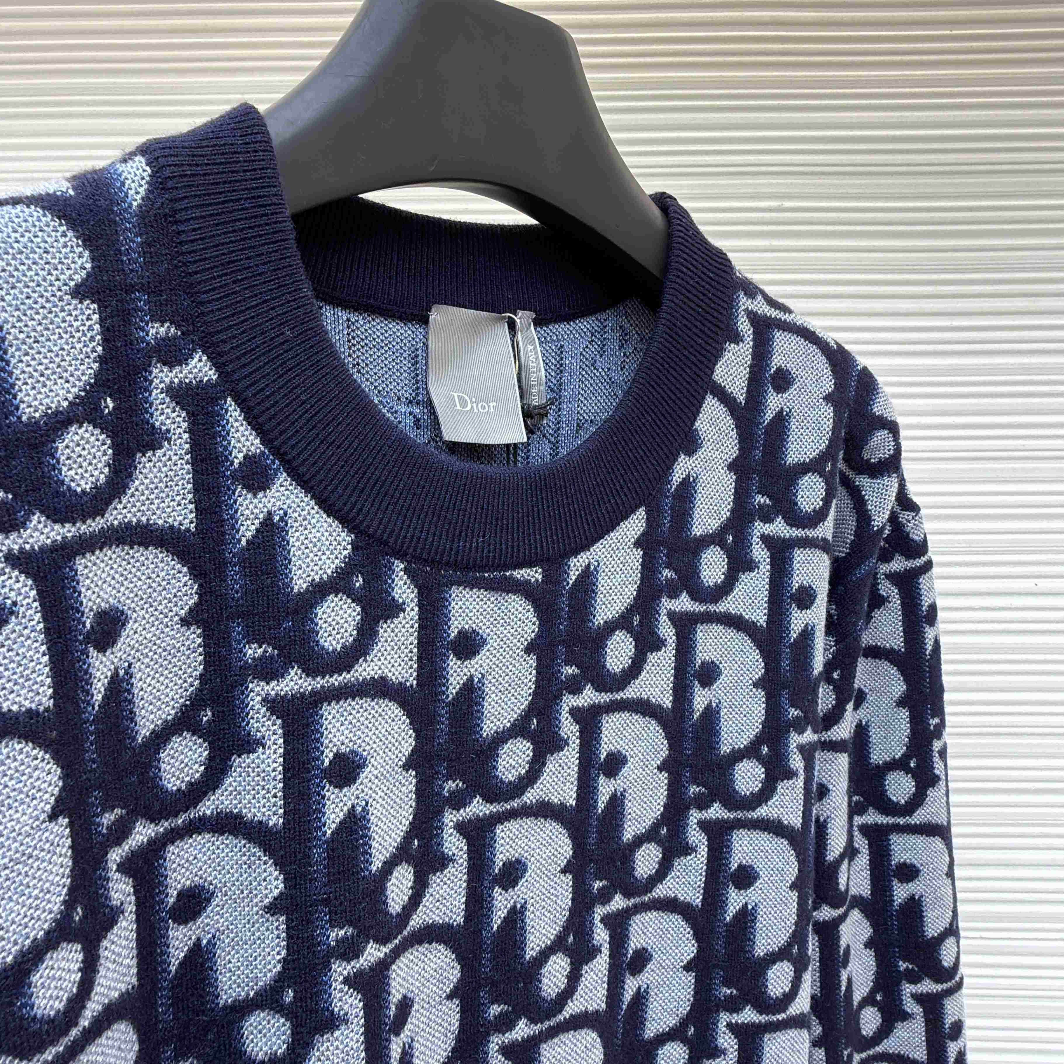 Dior Oblique Sweater  - DopestKickz