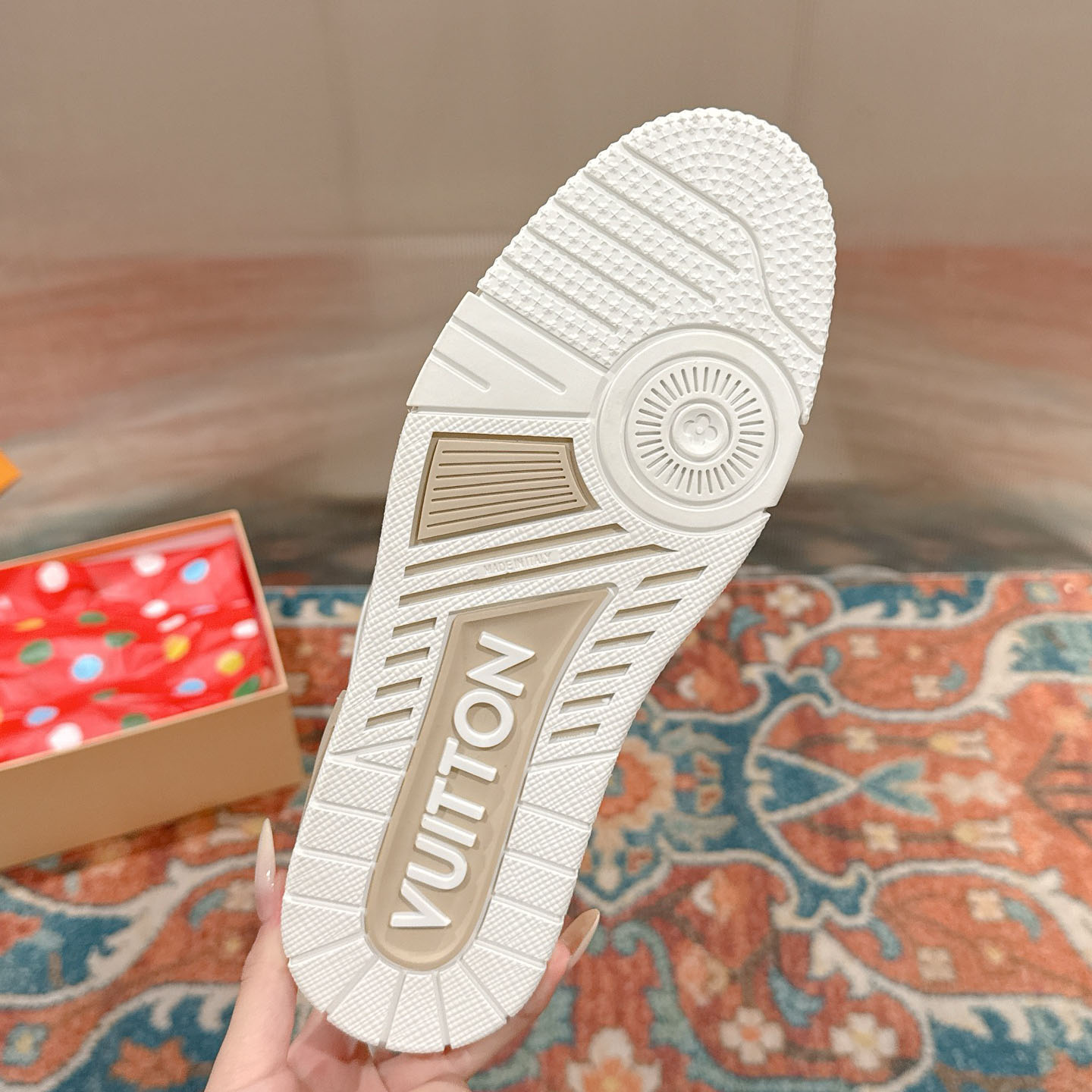 Louis Vuitton LV Trainer Sneaker   1AHTUG - DopestKickz