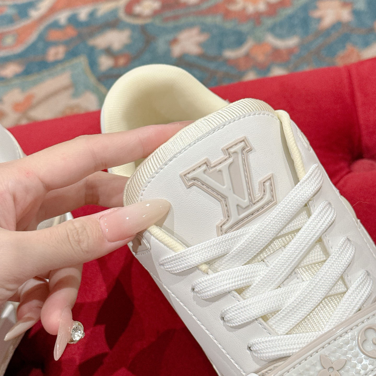 Louis Vuitton LV Trainer Sneaker   1AHTUG - DopestKickz