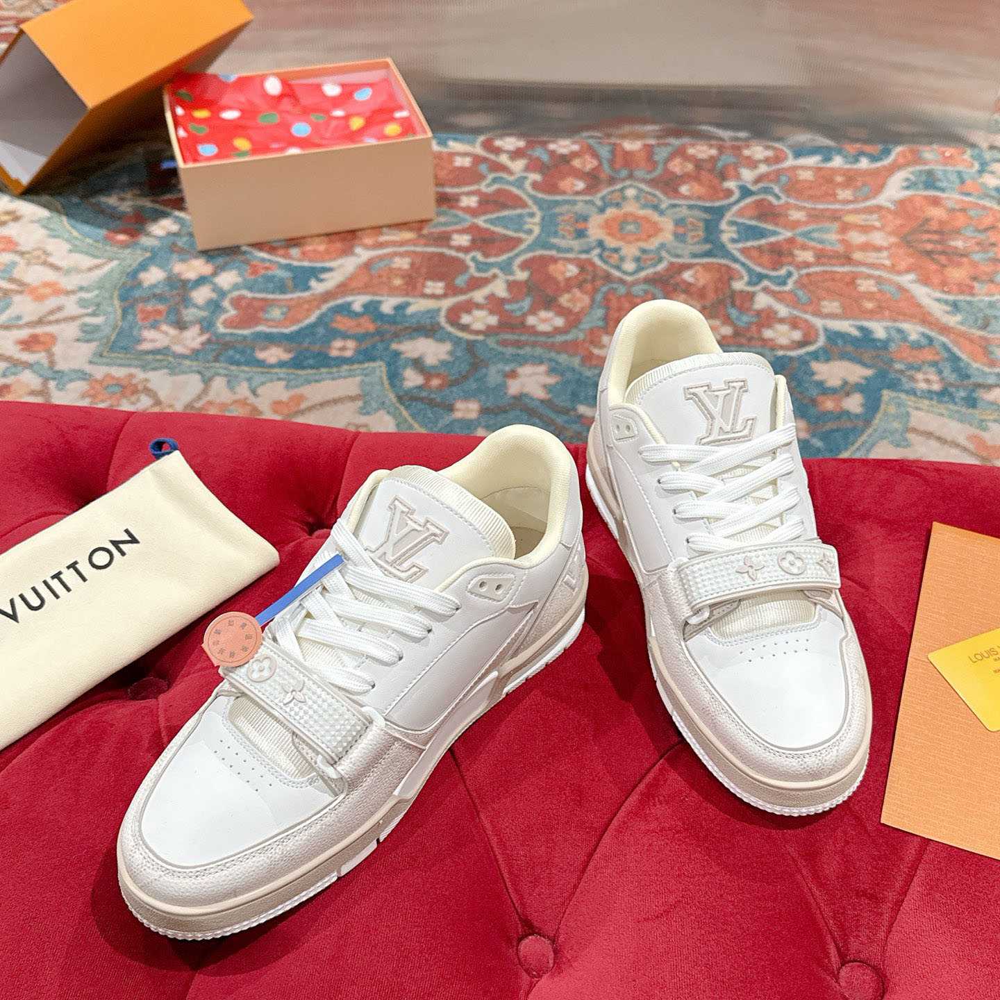 Louis Vuitton LV Trainer Sneaker   1AHTUG - DopestKickz