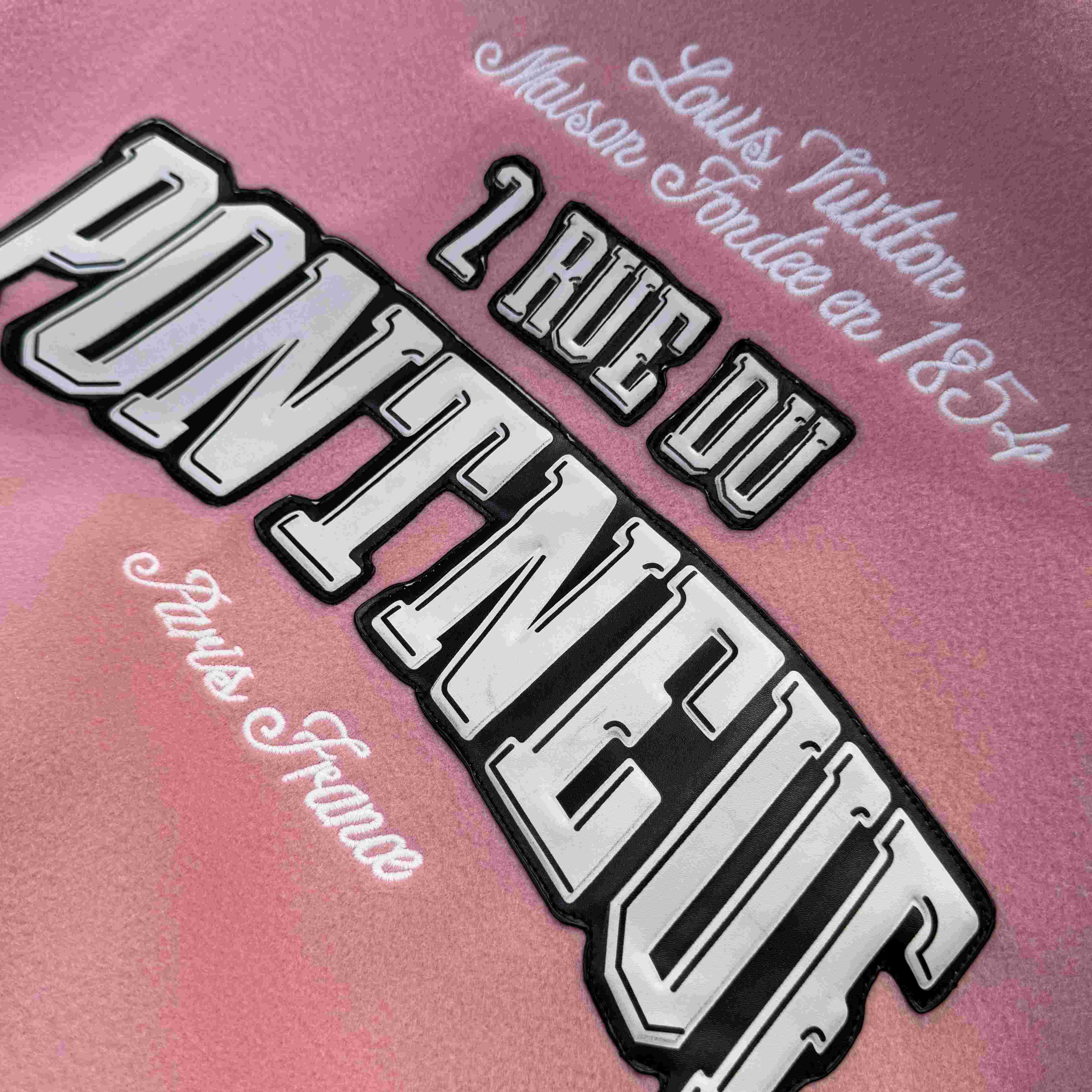 Louis Vuitton Signature Leather Varsity Jacket 1AILZ7 - DopestKickz