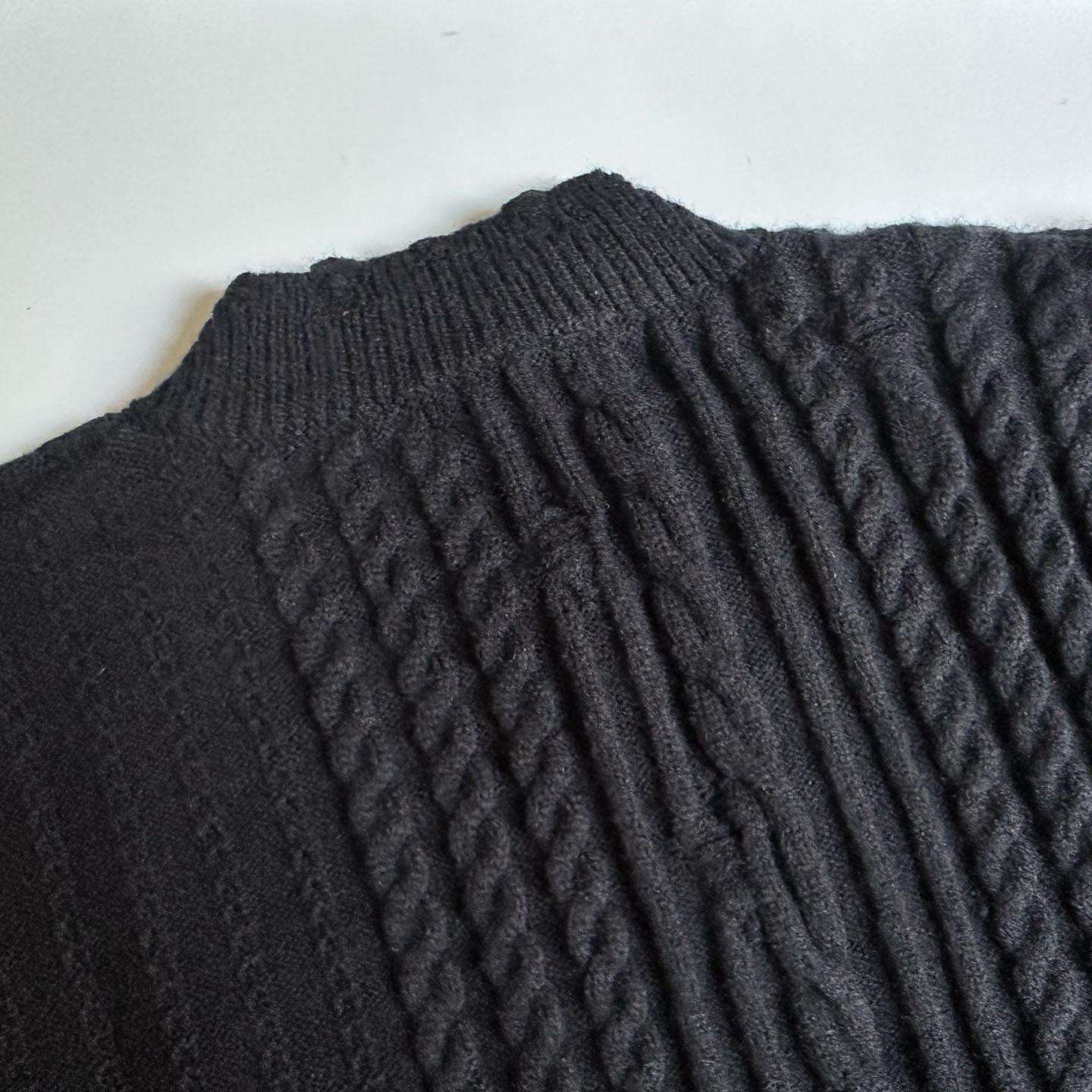 Enfants Riches Déprimés Cable Knit Cropped Cardigan - DopestKickz