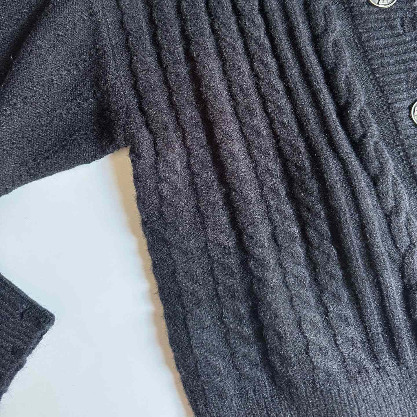 Enfants Riches Déprimés Cable Knit Cropped Cardigan - DopestKickz