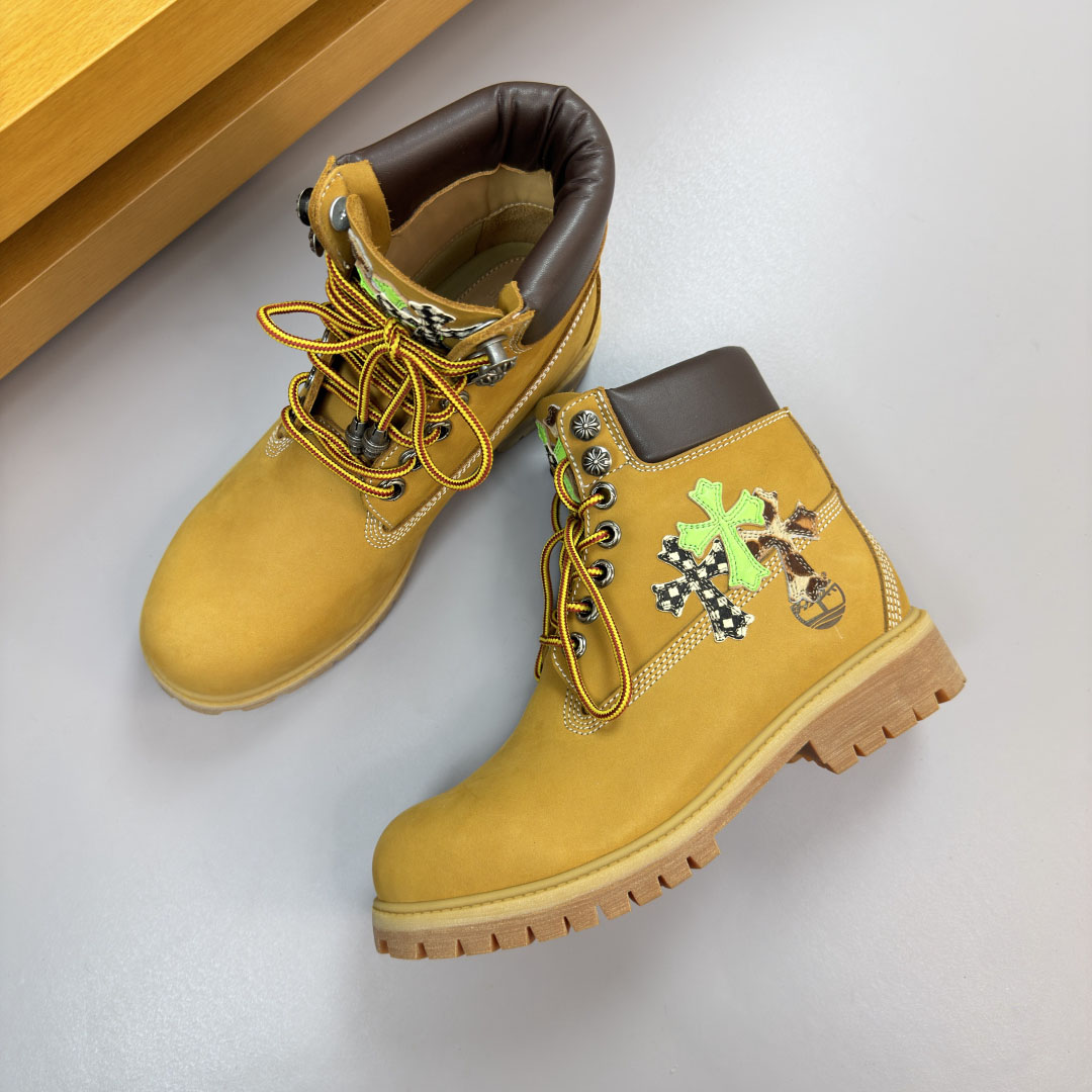 Chrome Hearts x Timberland 6-inch Boots - DopestKickz