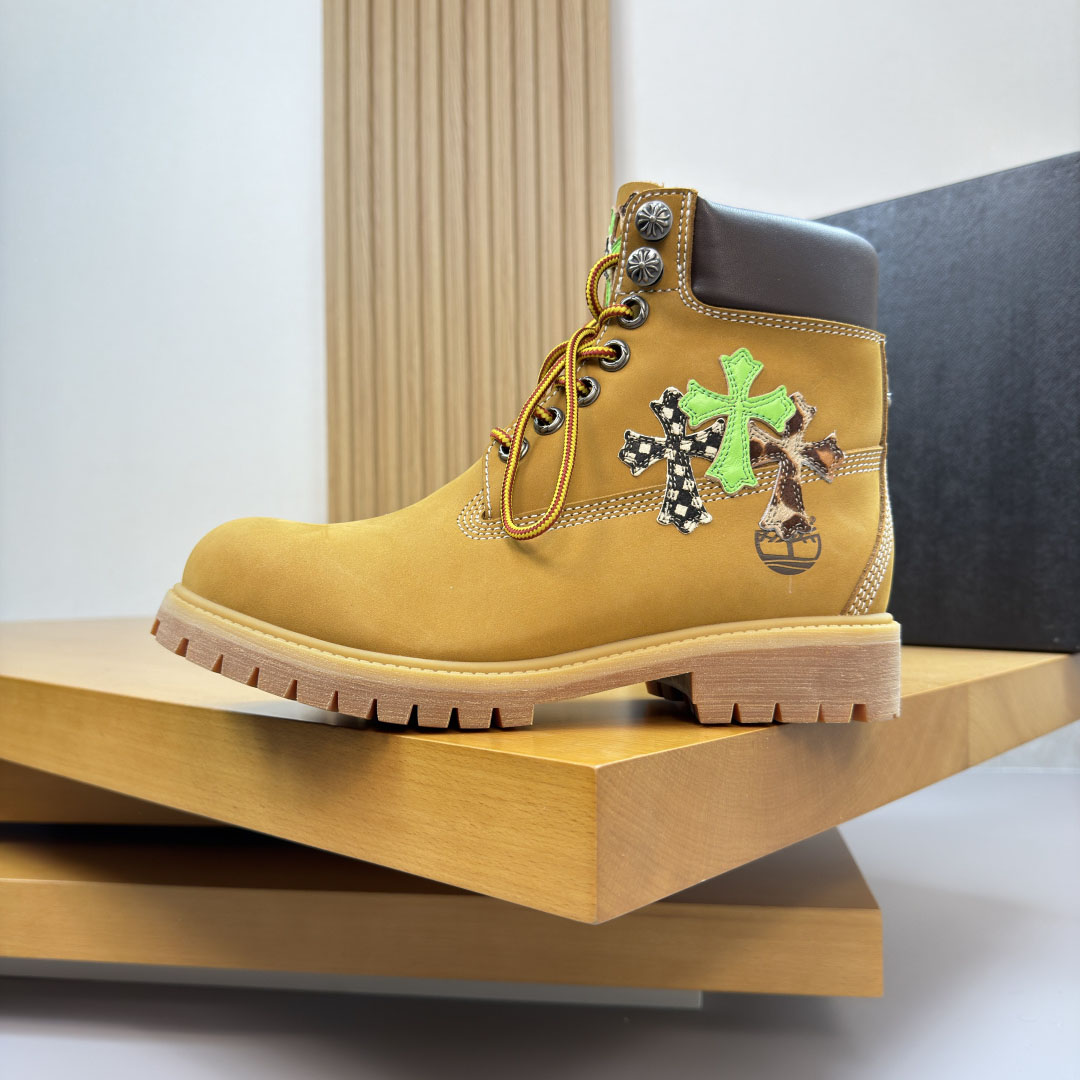 Chrome Hearts x Timberland 6-inch Boots - DopestKickz