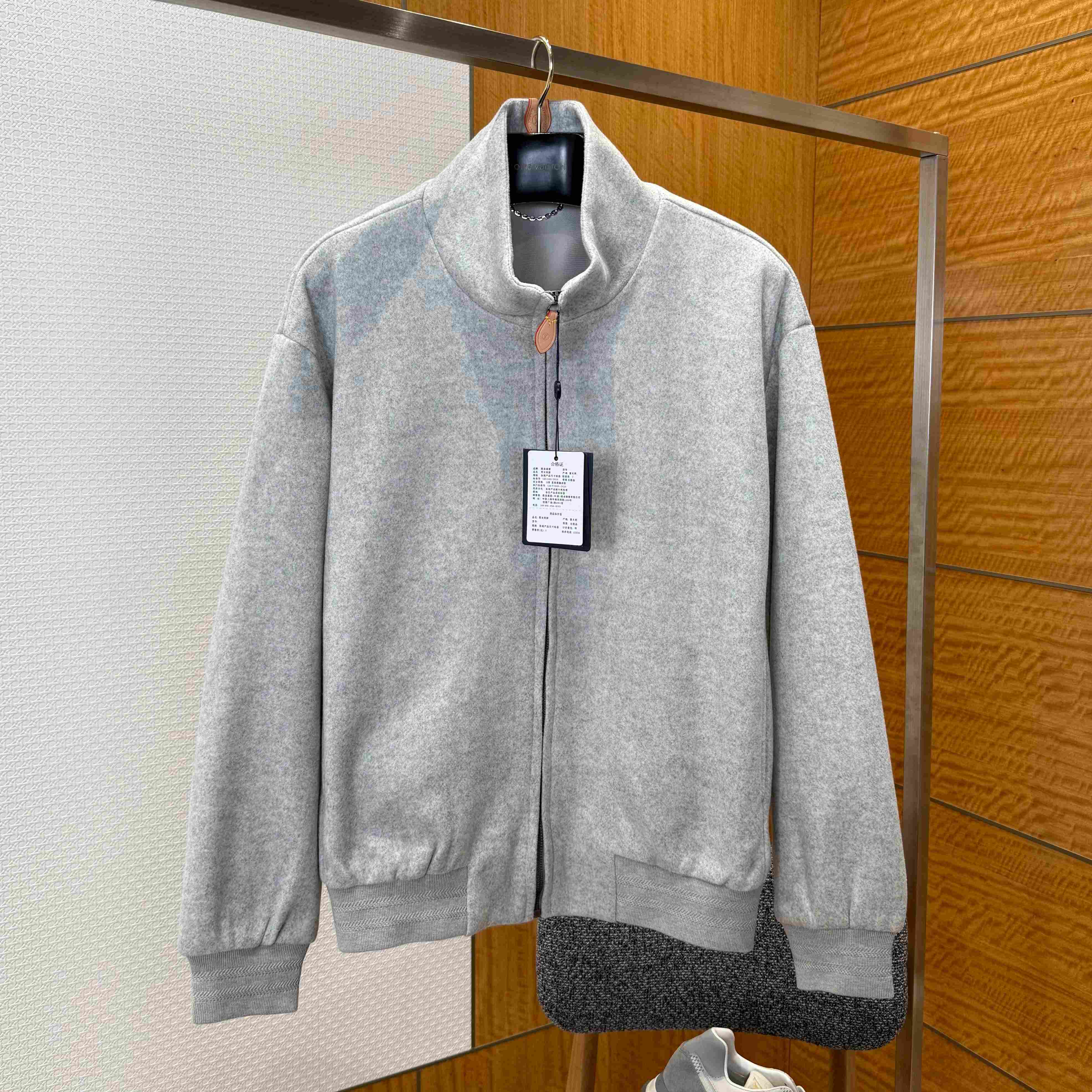 Louis Vuitton Double Face Cashmere-Wool Track Top 1AJSJ8 - DopestKickz