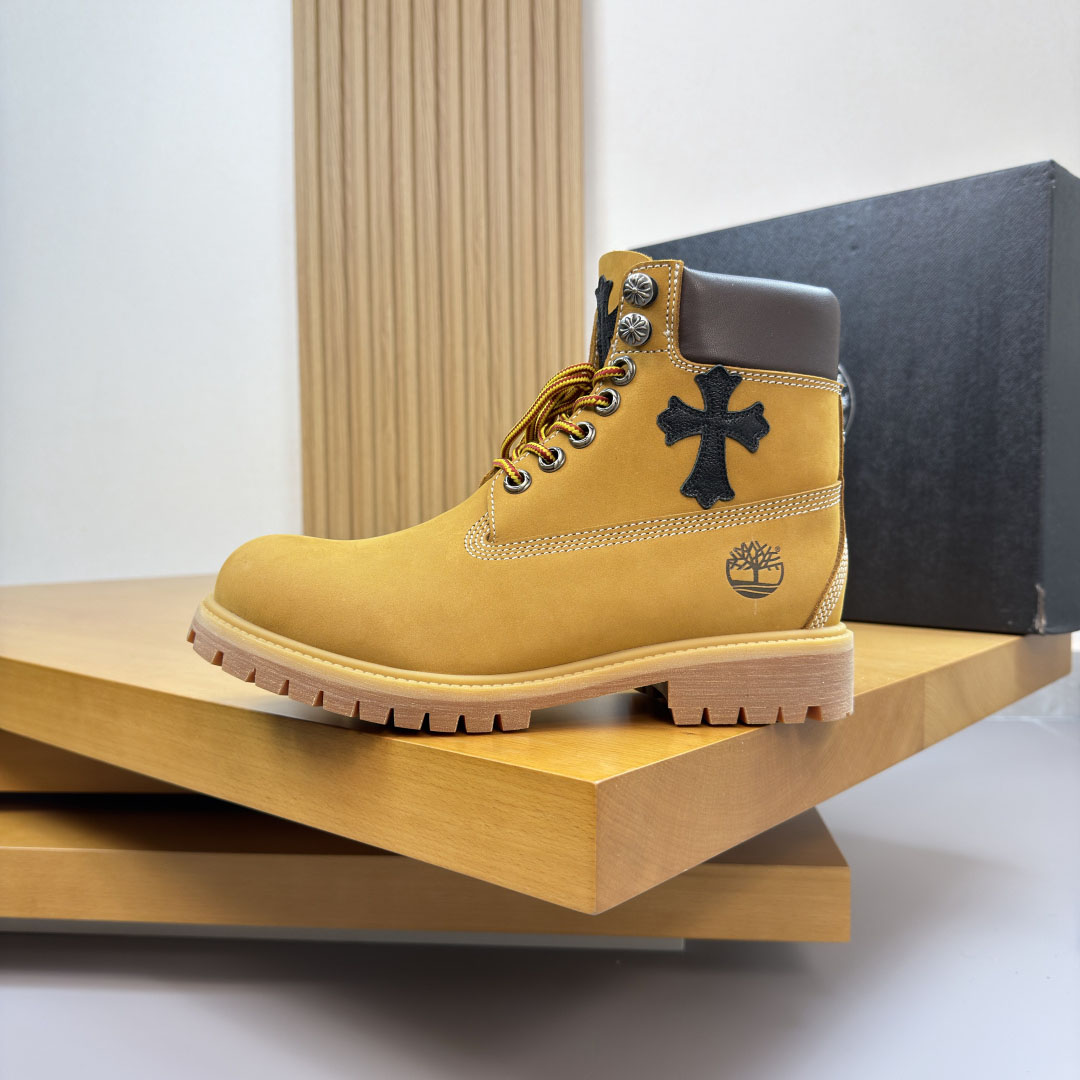 Chrome Hearts x Timberland 6-inch Boots - DopestKickz