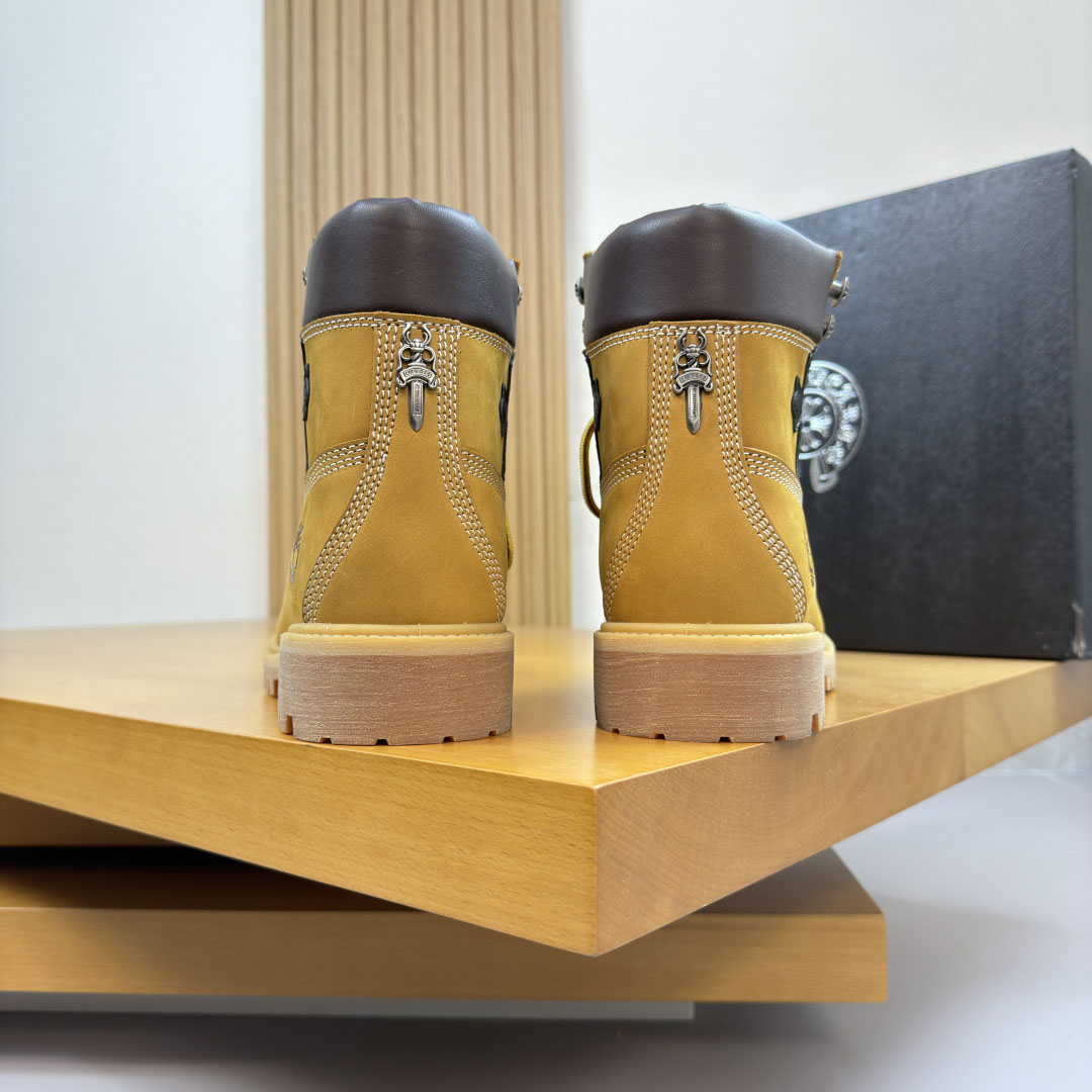 Chrome Hearts x Timberland 6-inch Boots - DopestKickz