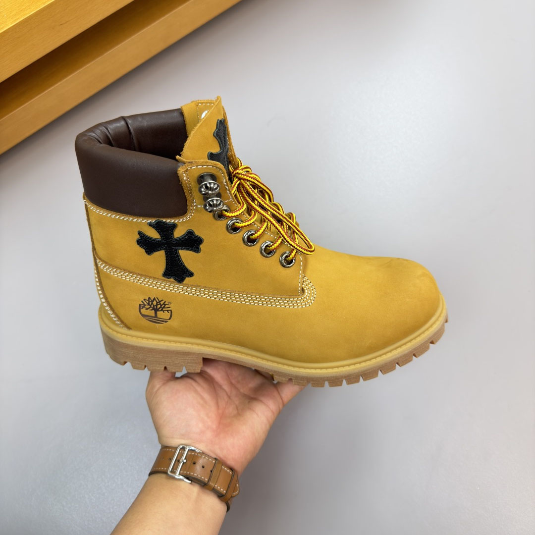 Chrome Hearts x Timberland 6-inch Boots - DopestKickz
