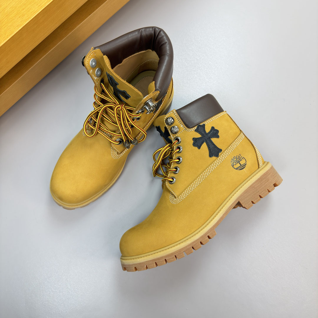 Chrome Hearts x Timberland 6-inch Boots - DopestKickz
