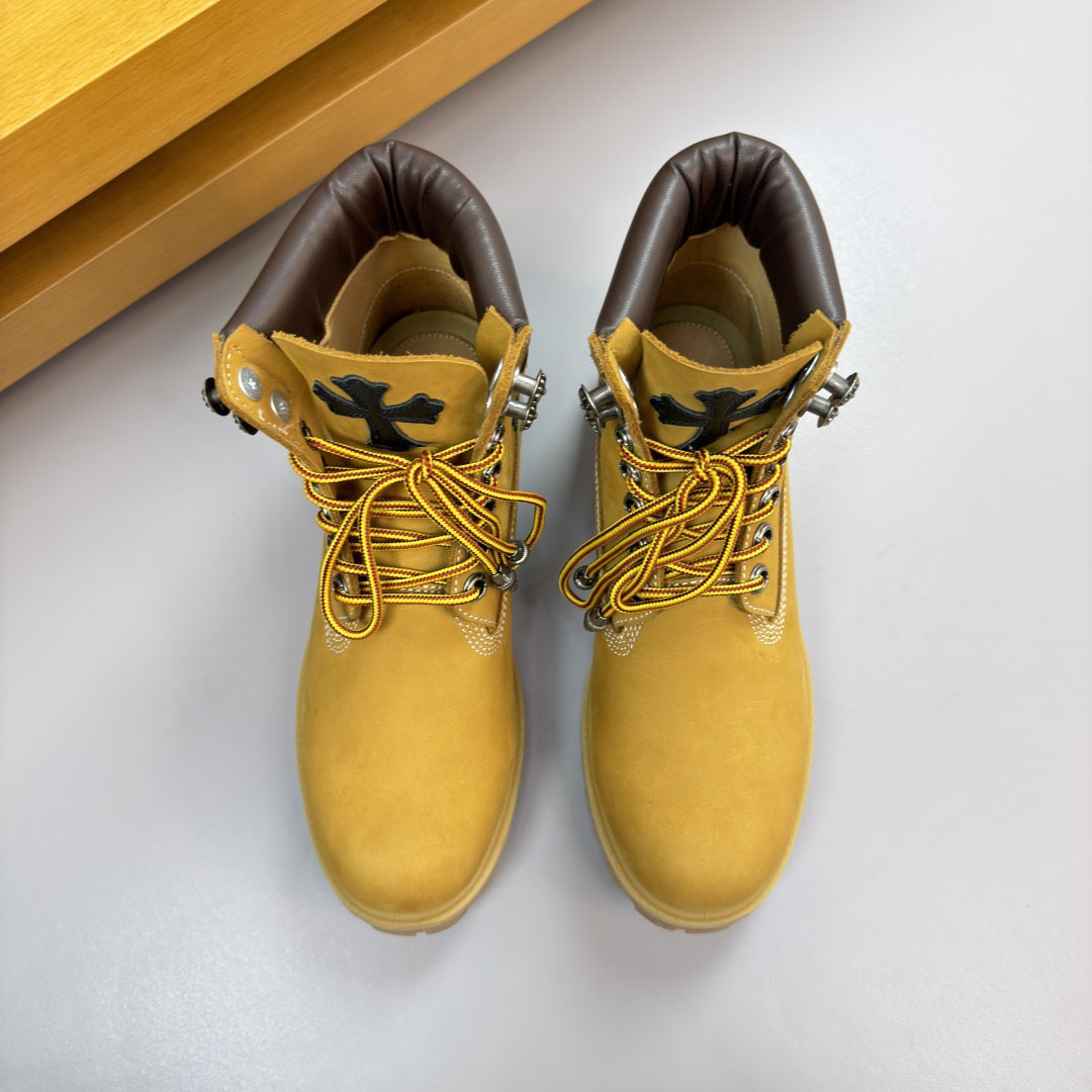 Chrome Hearts x Timberland 6-inch Boots - DopestKickz