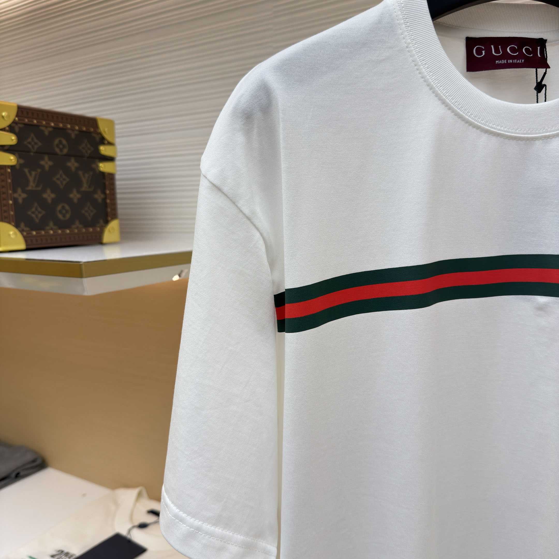 Gucci Cotton Jersey T-shirt With Print - DopestKickz