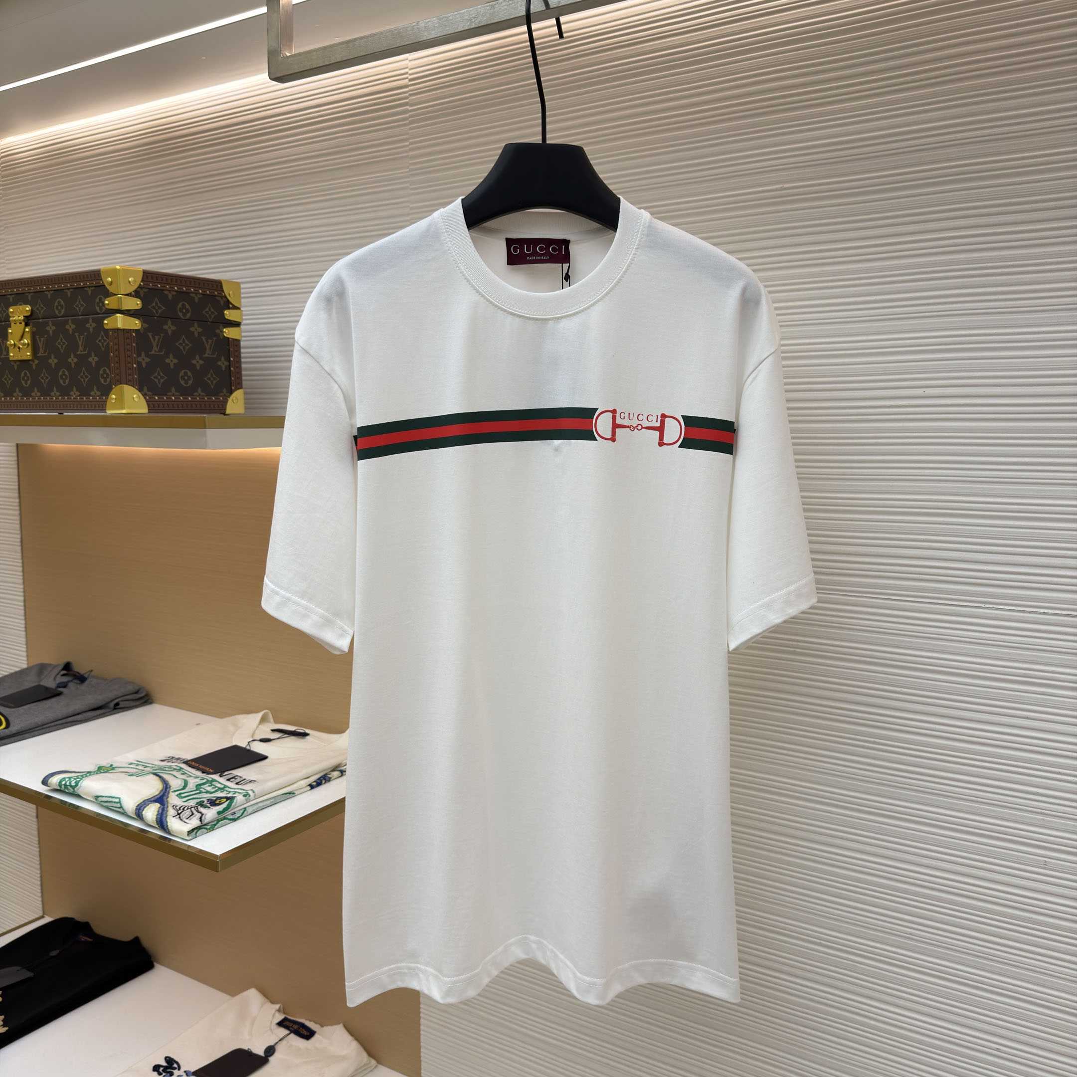 Gucci Cotton Jersey T-shirt With Print - DopestKickz