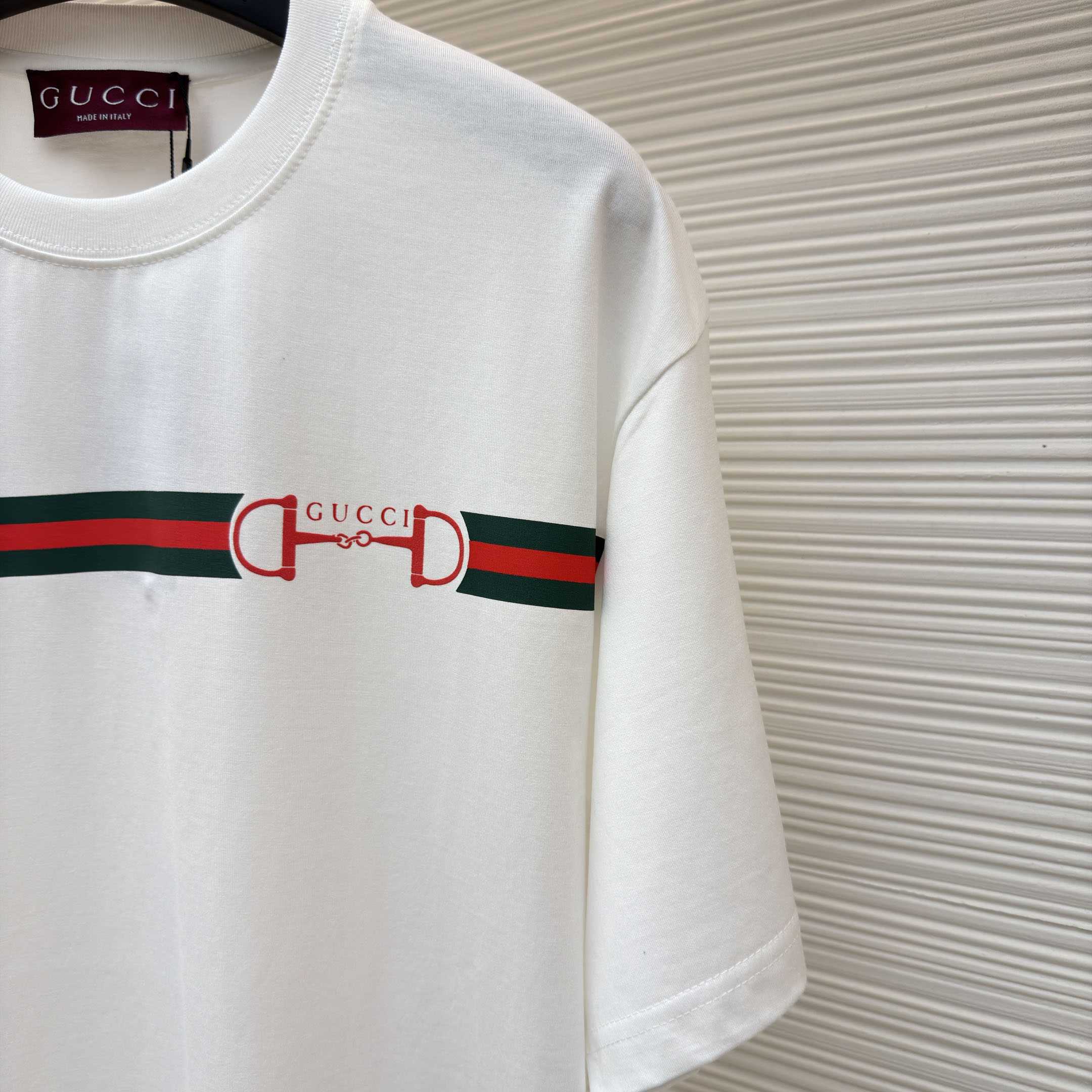 Gucci Cotton Jersey T-shirt With Print - DopestKickz