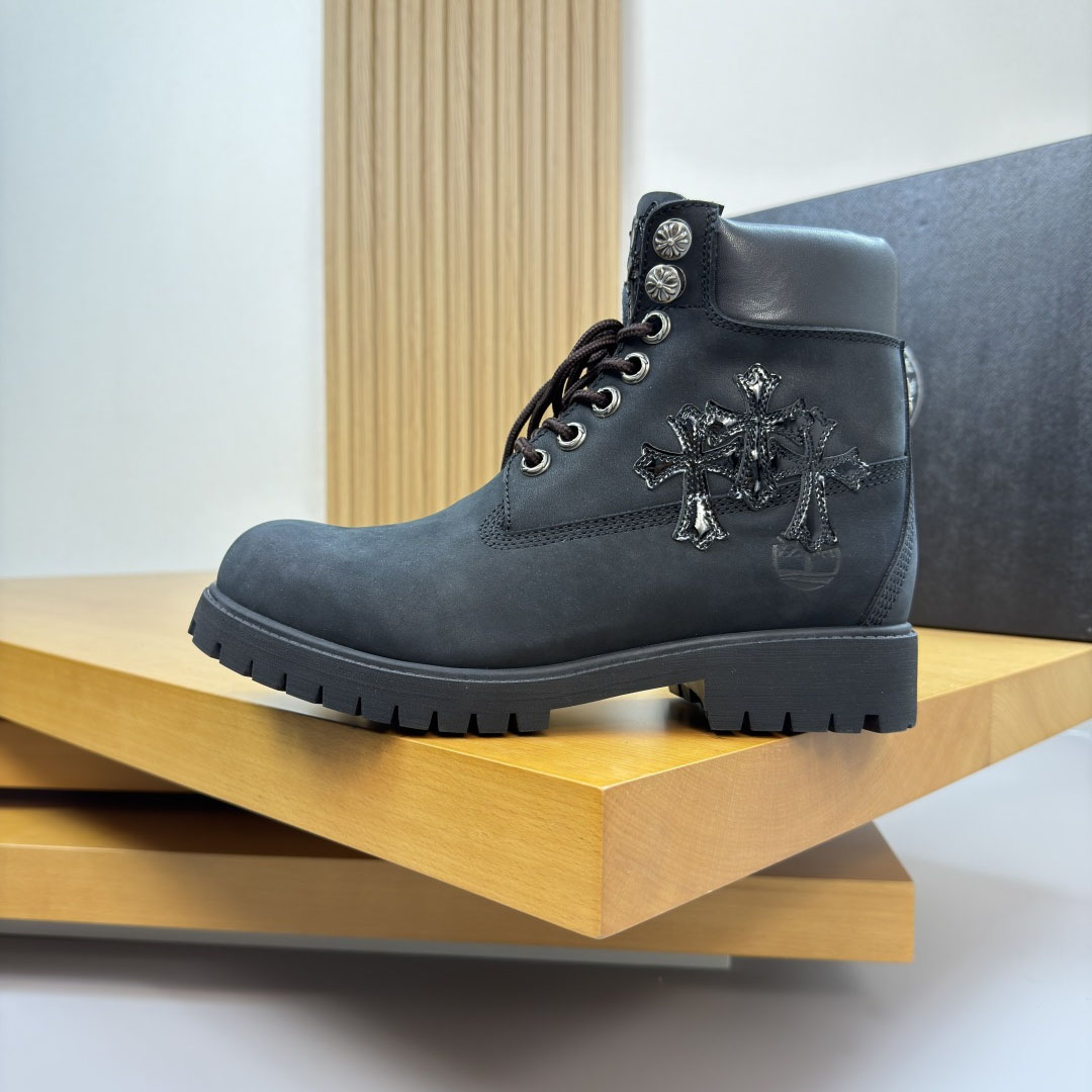 Chrome Hearts x Timberland 6-inch Boots - DopestKickz
