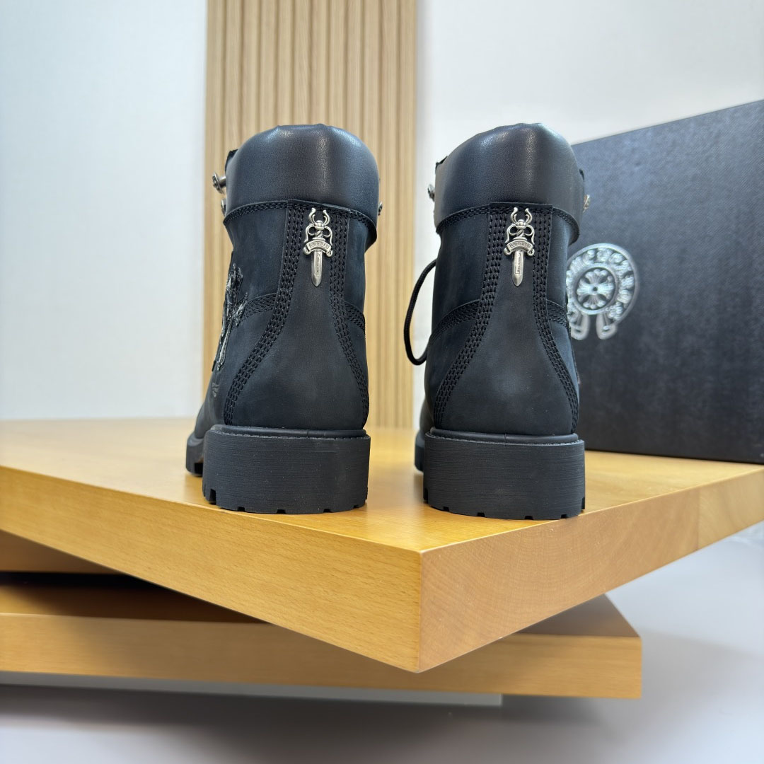 Chrome Hearts x Timberland 6-inch Boots - DopestKickz