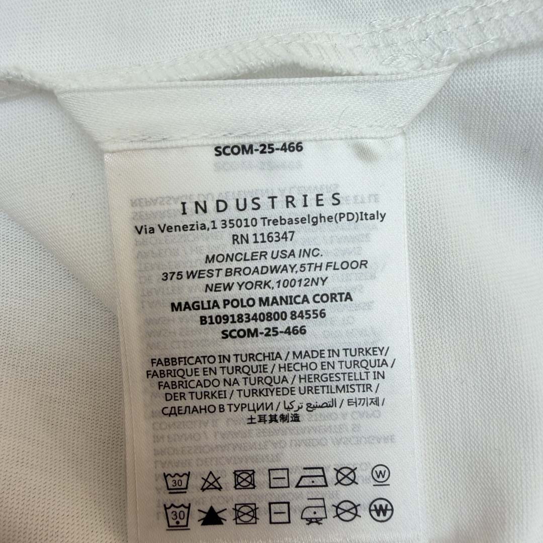 Moncler Embroidered Logo Cotton T-Shirt   - DopestKickz