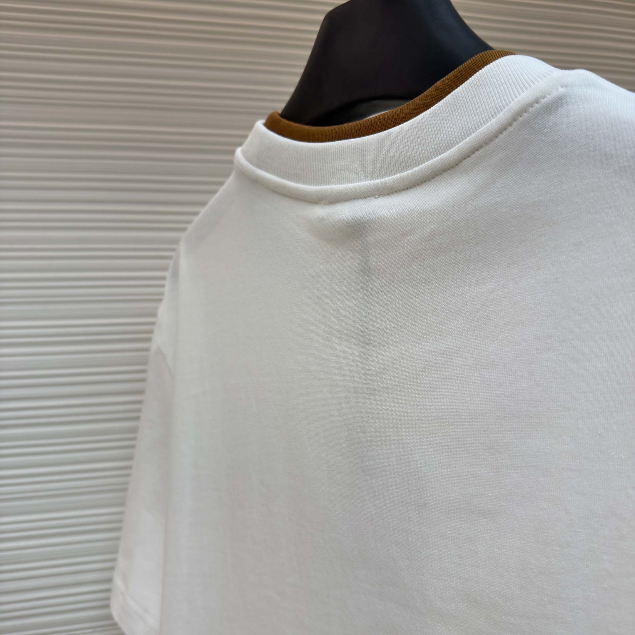 Moncler Embroidered Logo Cotton T-Shirt   - DopestKickz