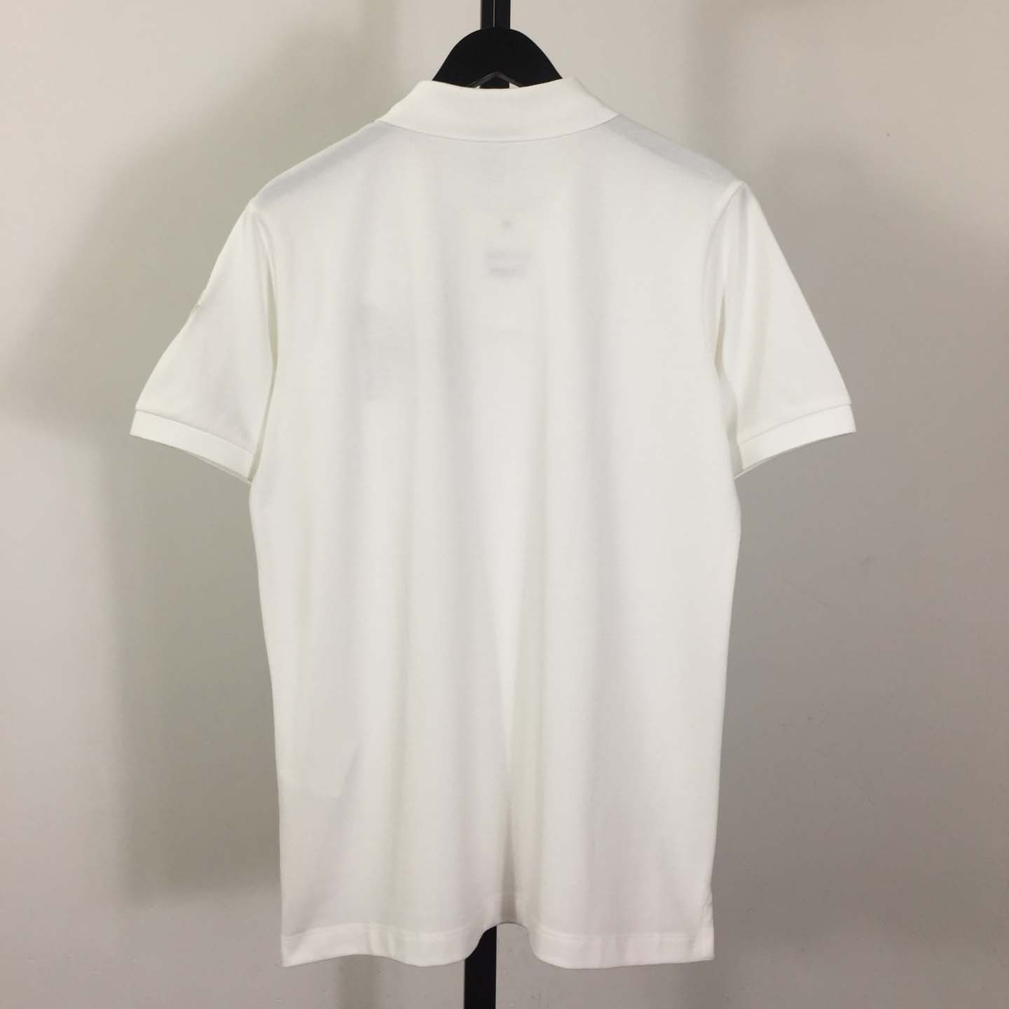 Moncler Monogram Cotton Piquet Polo Shirt - DopestKickz