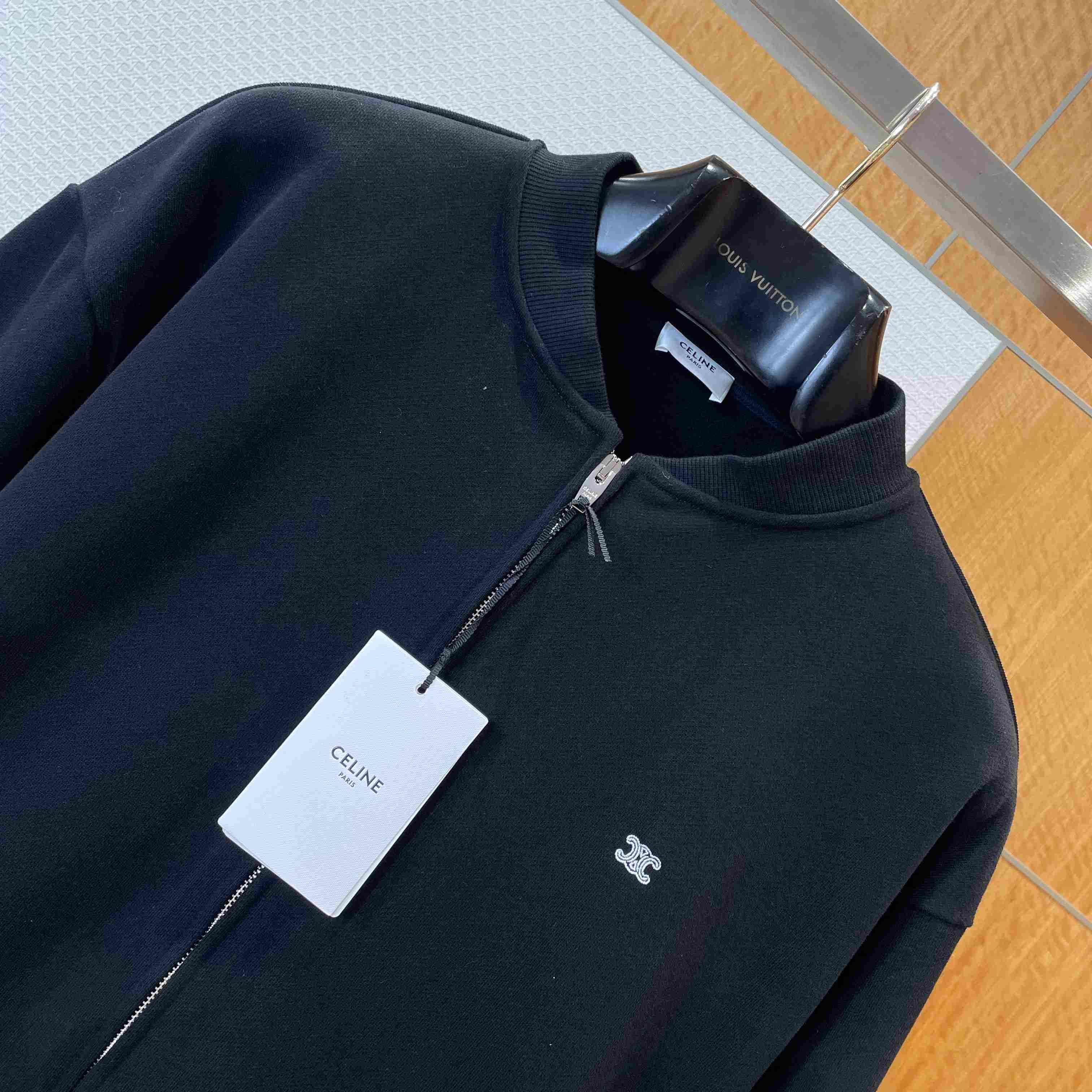 Celine Teddy Jacket IN Cotton Fleece - DopestKickz