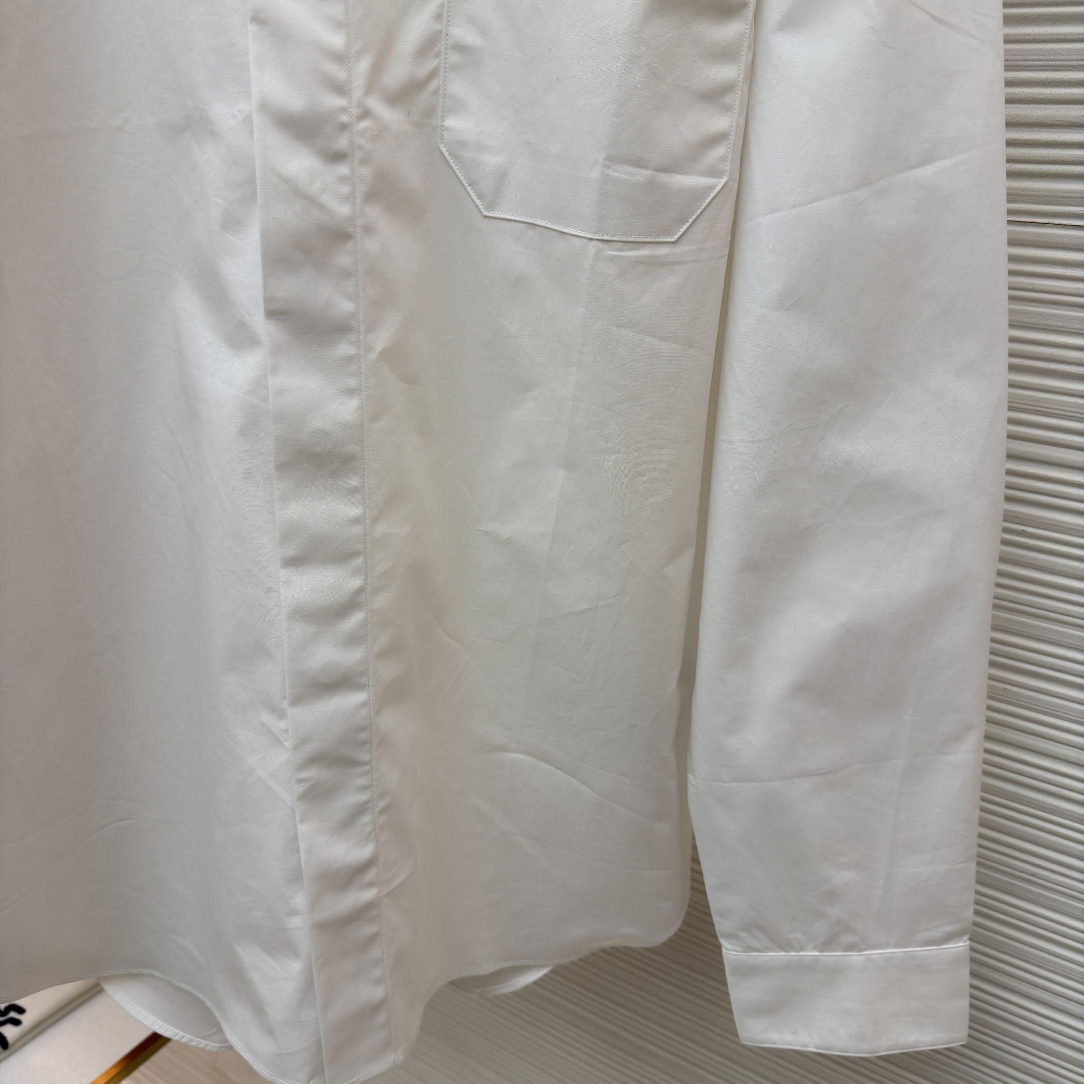 Dior Shirt with CD Box Embroidery - DopestKickz