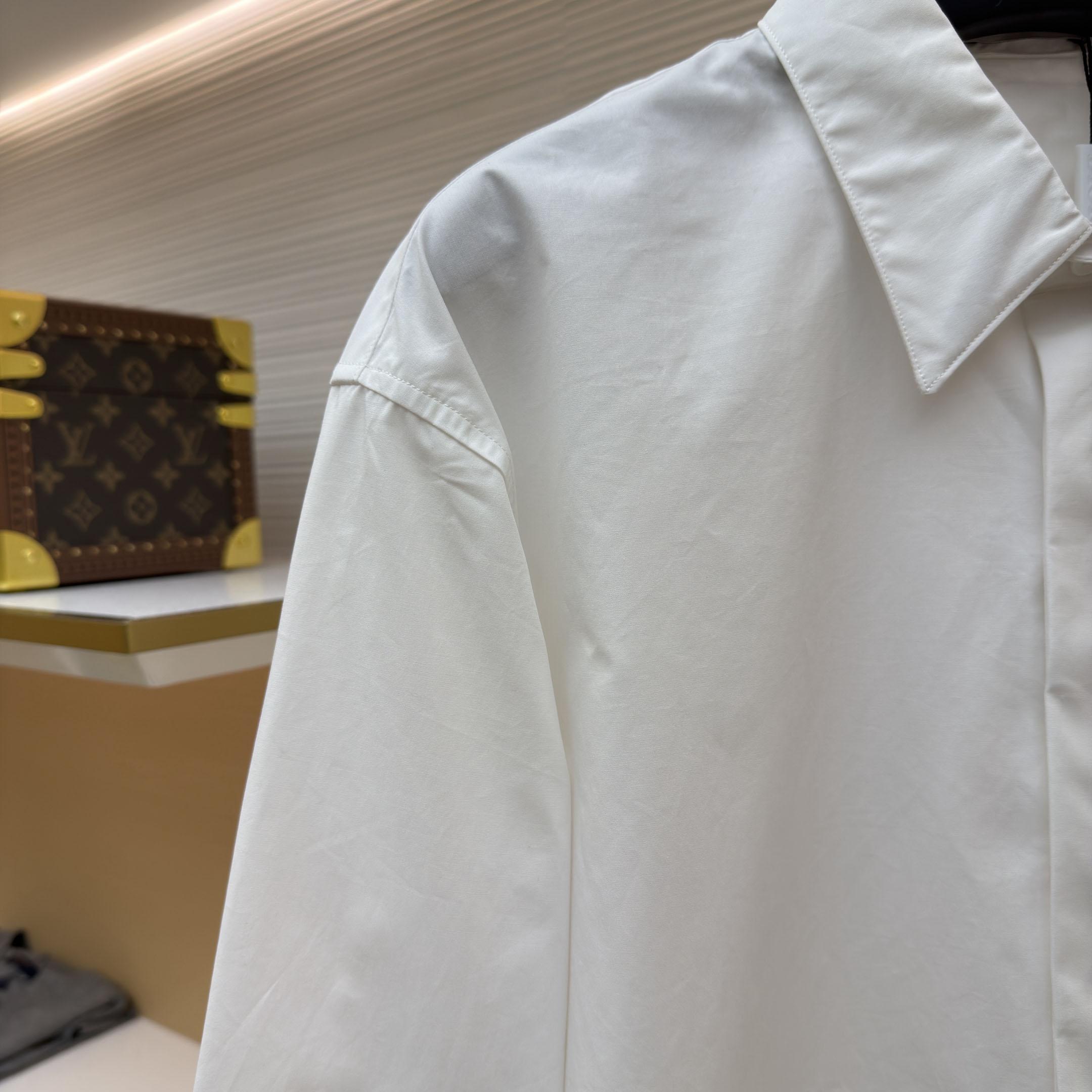 Dior Shirt with CD Box Embroidery - DopestKickz