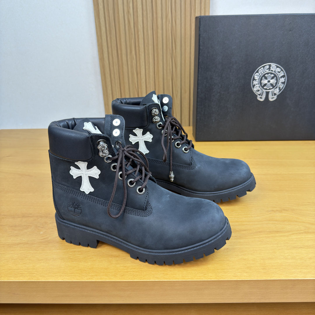Chrome Hearts x Timberland 6-inch Boots - DopestKickz