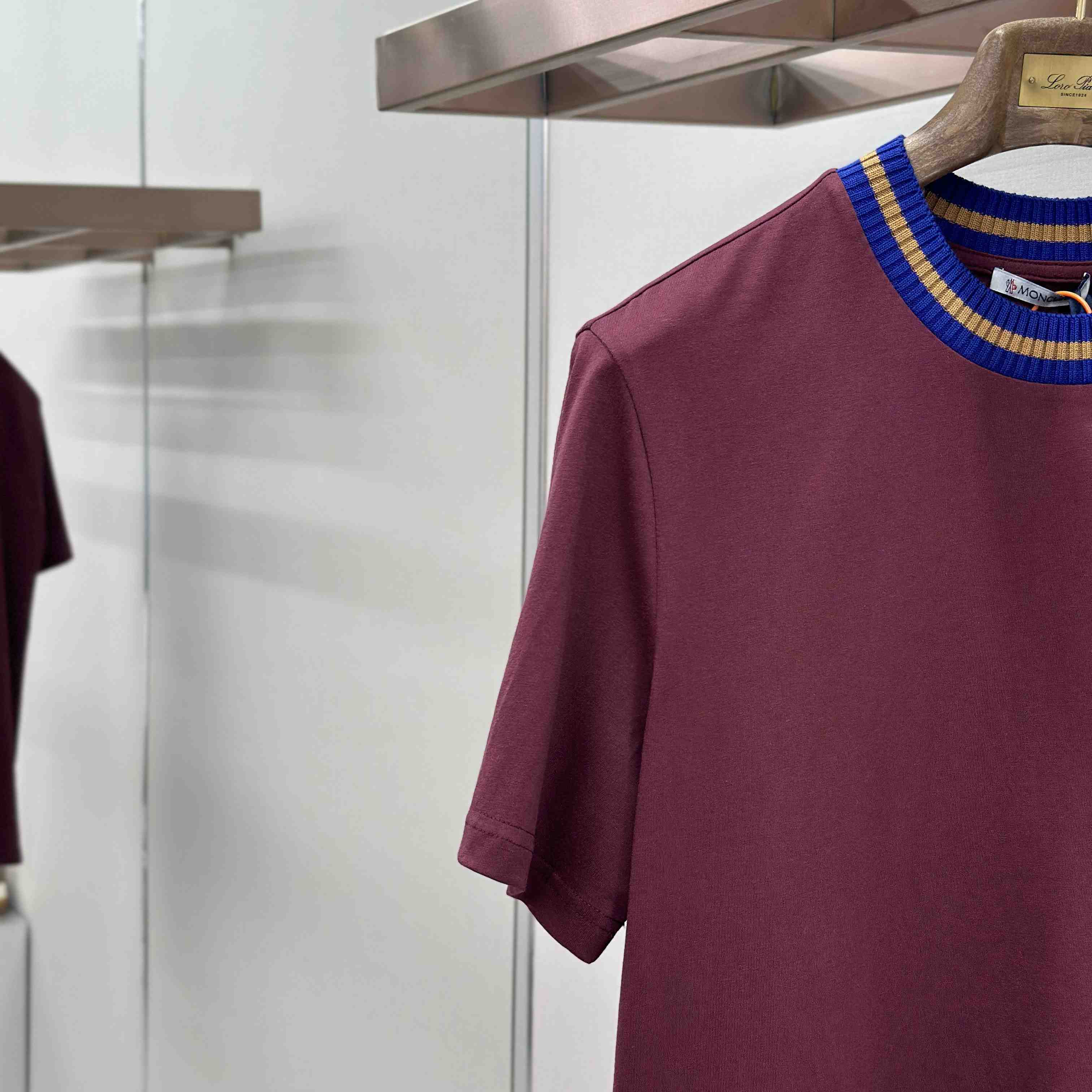 Moncler Embroidered Logo Cotton T-Shirt - DopestKickz