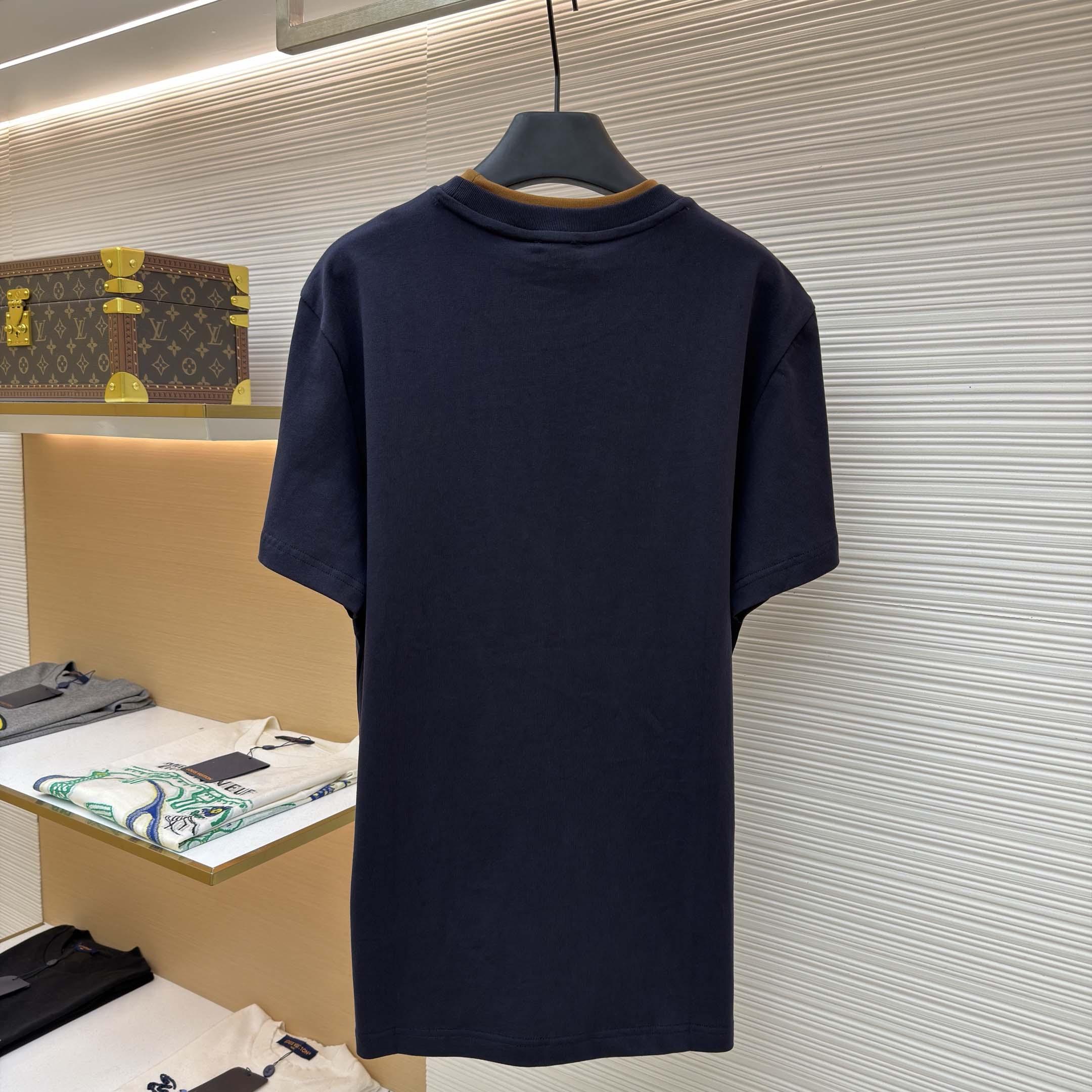 Moncler Embroidered Logo Cotton T-Shirt - DopestKickz