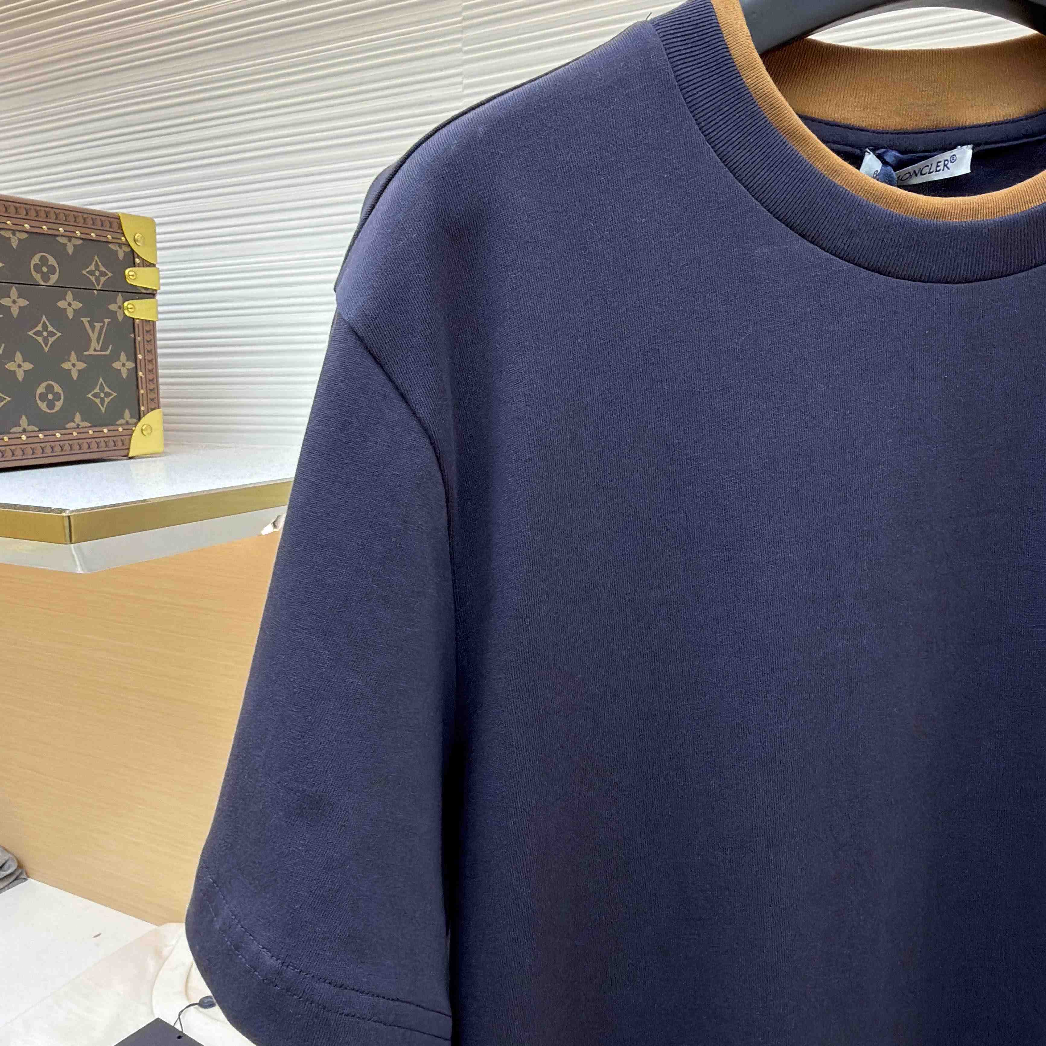 Moncler Embroidered Logo Cotton T-Shirt - DopestKickz