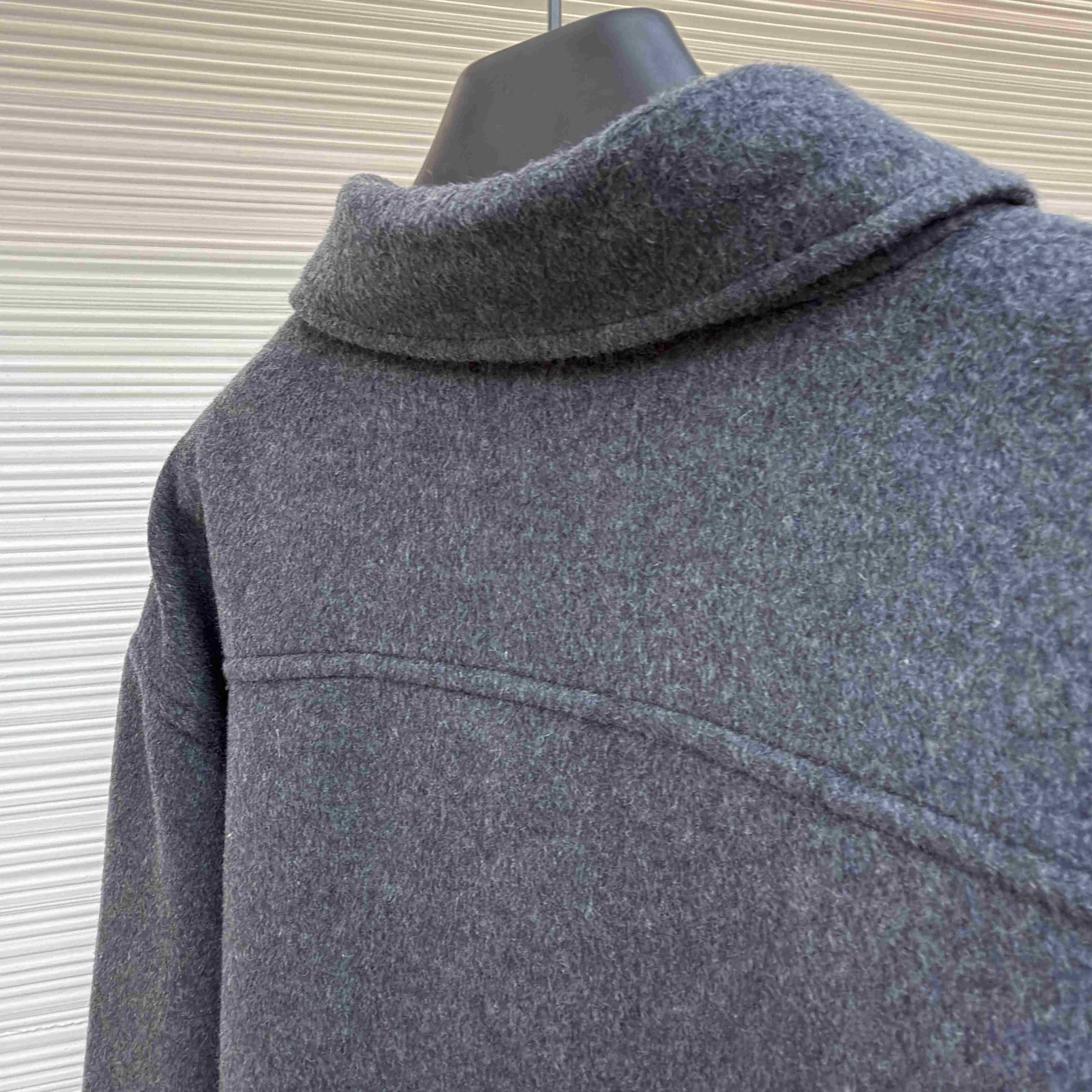 Loewe Overshirt In Wool And Cashmere - DopestKickz